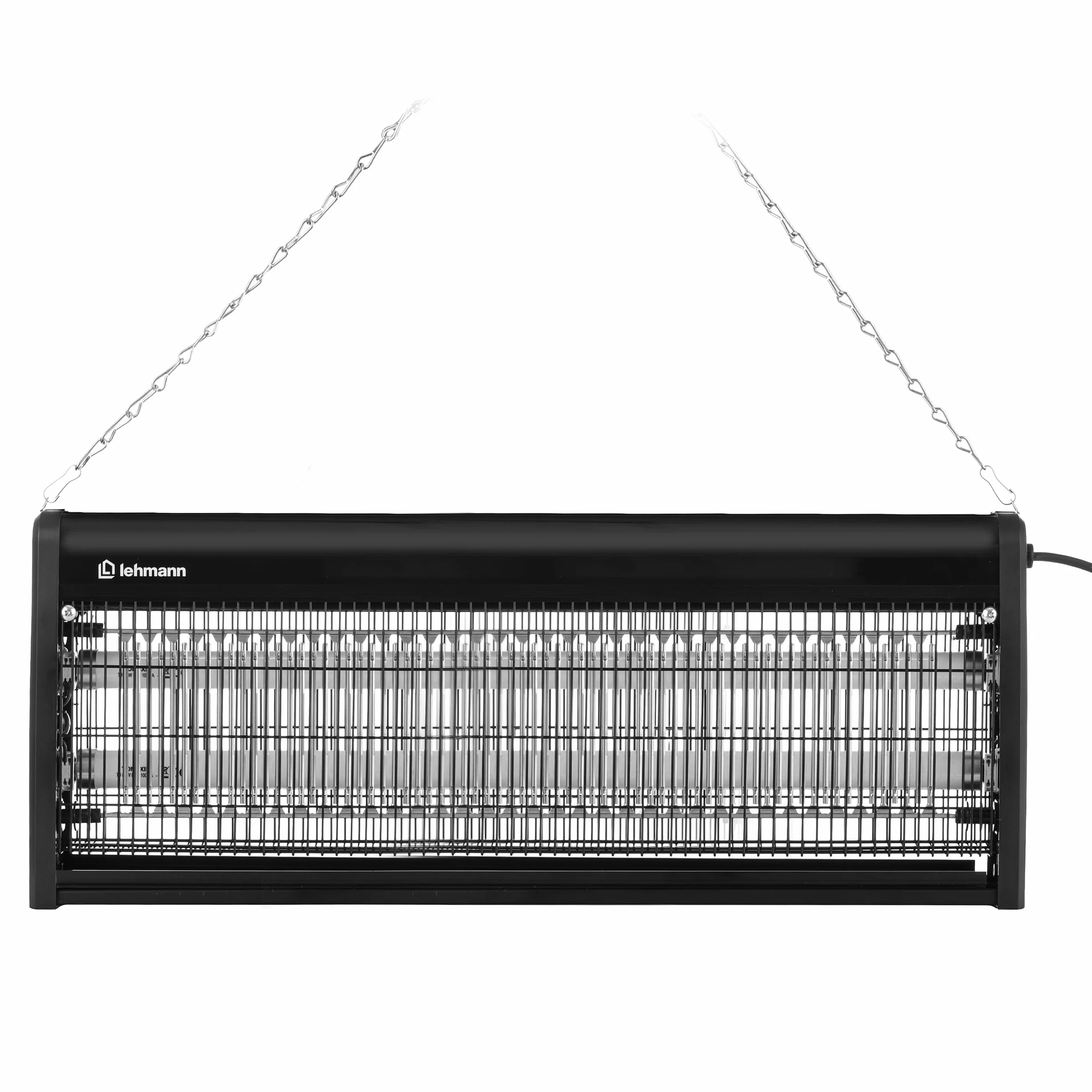 LEHMANN Lampe Anti Moustique Electrique 40 W UV Tue Mouche pour Surfaces Jusqu’à 400 m²