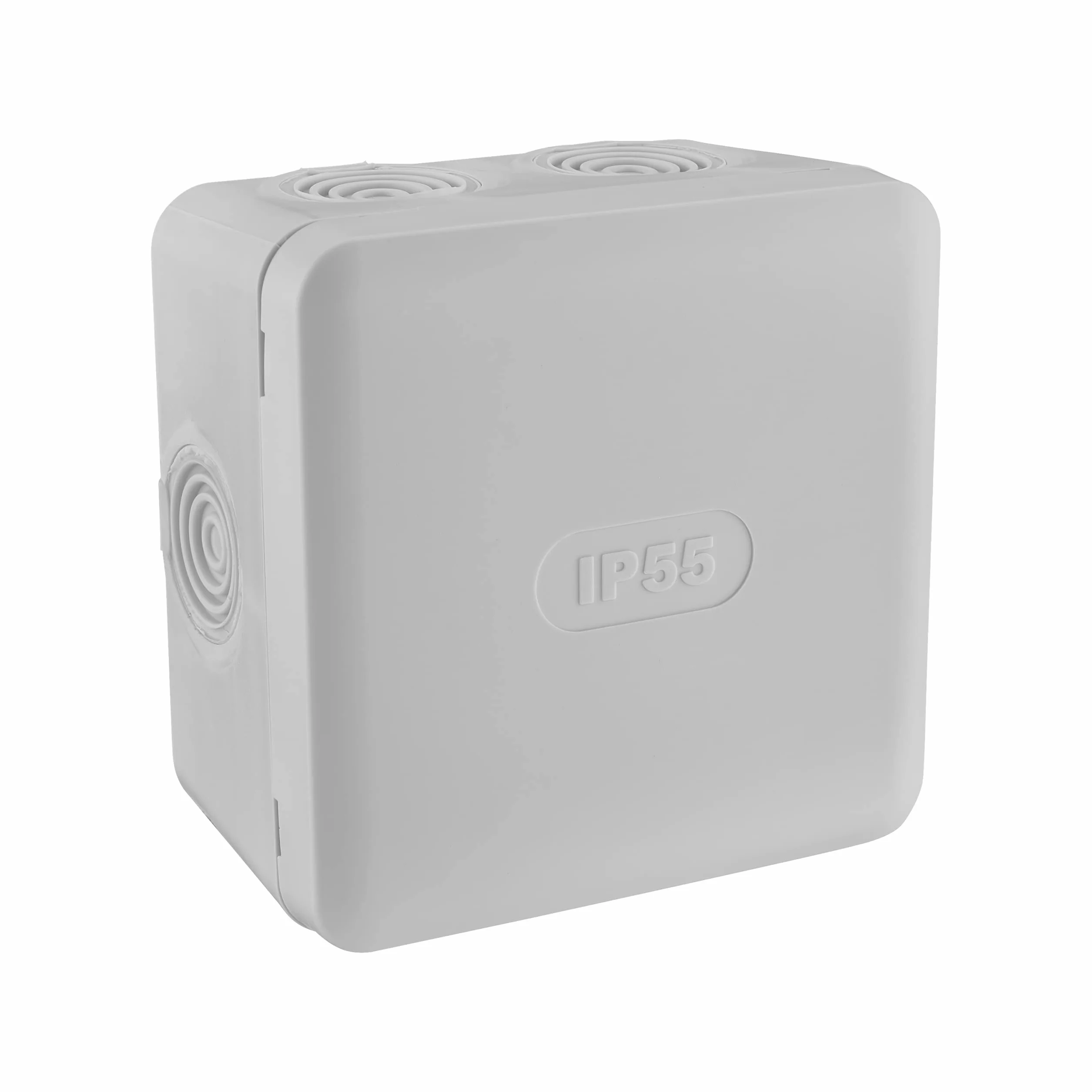 Boite de dérivation étanche IP55 85x85x50mm DEBFLEX Gris