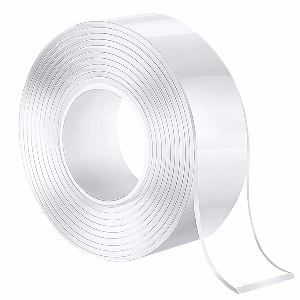 Sunwuun Heavy Duty Double-Sided Adhesive Tape Removable Reusable Washable for Picture Hanging
