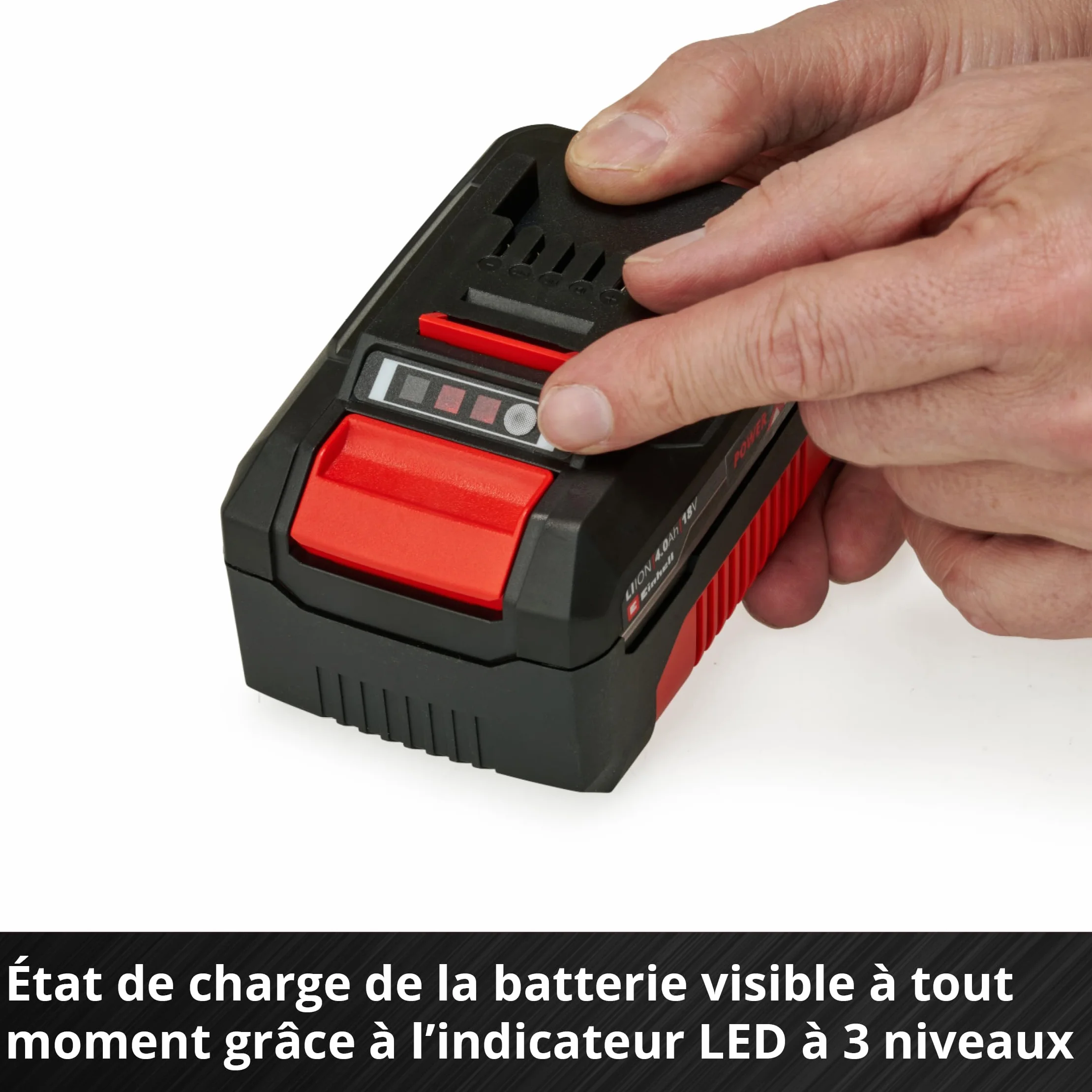 Einhell Power X-Change Starter Kit 4,0 Ah 18V Lithium-Ion Batterie + Chargeur