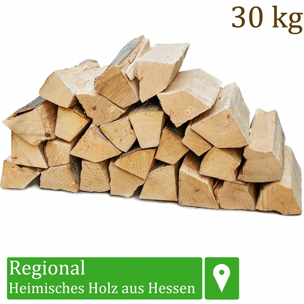 Bois de Chauffage Hêtre 30 kg 25 cm pour Poêle Cheminée Brasero