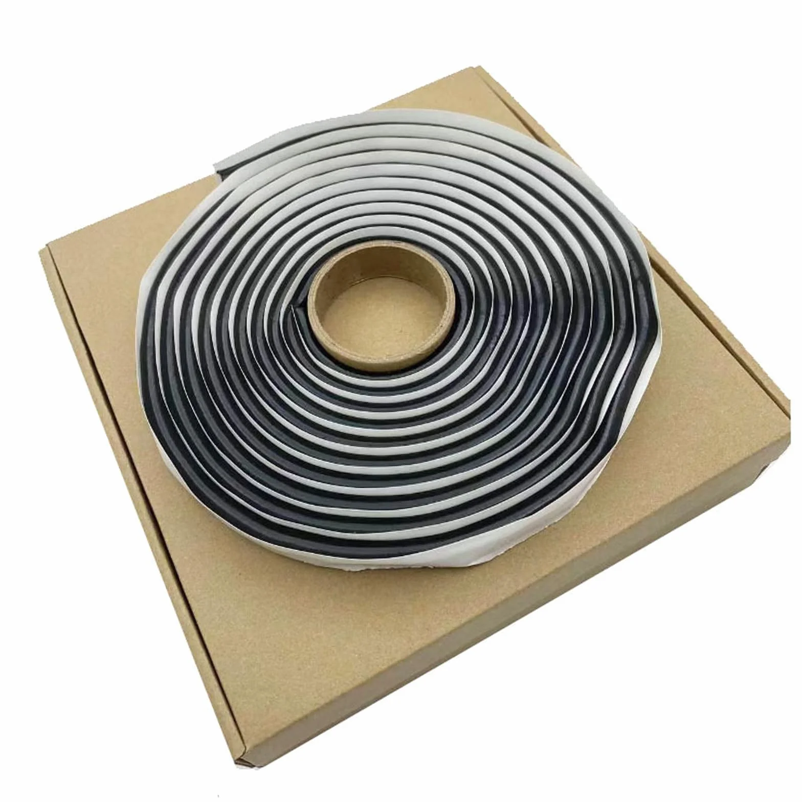 Ruban adhésif en butyle NIYATA 8 mm x 4 m Noir étanche à l'air pour phares portes fenêtres pare-brise