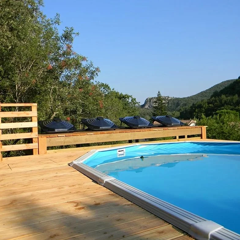 Dôme de Chauffage Solaire pour Piscine jusqu'à 15m³ sans kit by-Pass