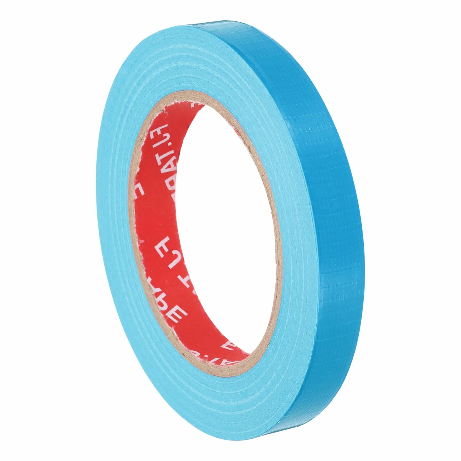 QUARKZMAN Ruban Adhésif Toilé 15 mm x 41 m Duct Tape Heavy Duty Imperméable Turquoise