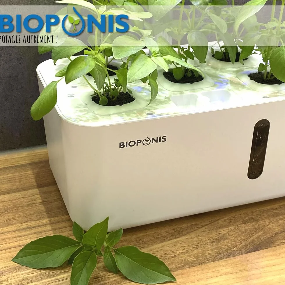 Eden Noir - Potager d'Intérieur pour Plantes Aromatiques
