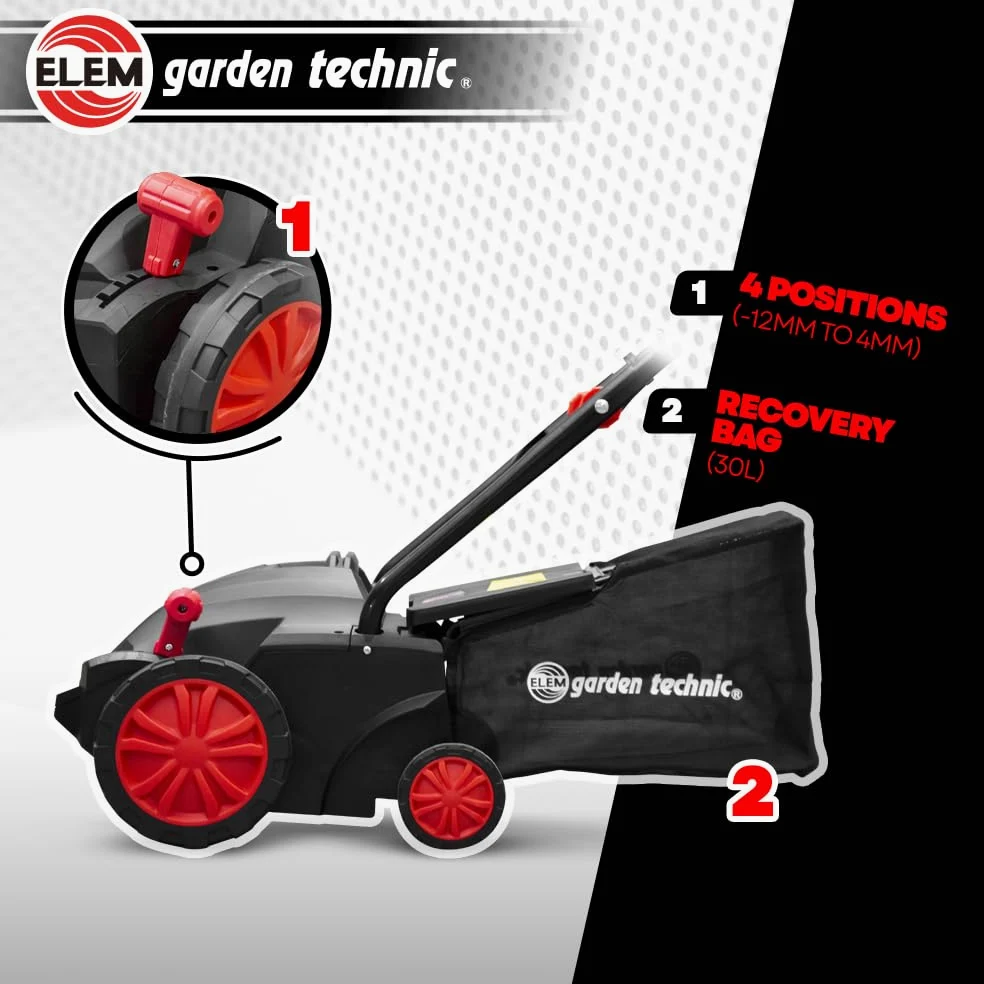 Scarificateur émousseur électrique 1500W - 32cm