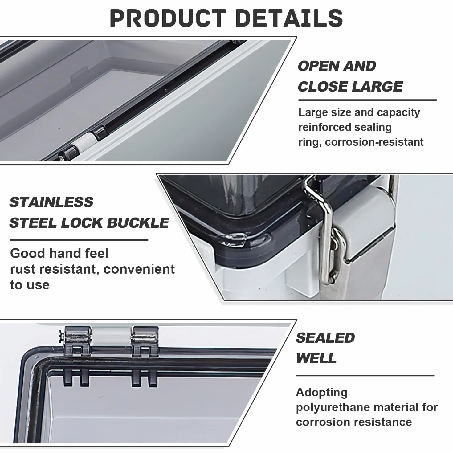 Coffret Électrique Étanche IP67 27 Pièces 220x170x110mm Boîte de Dérivation avec Cache Compteur