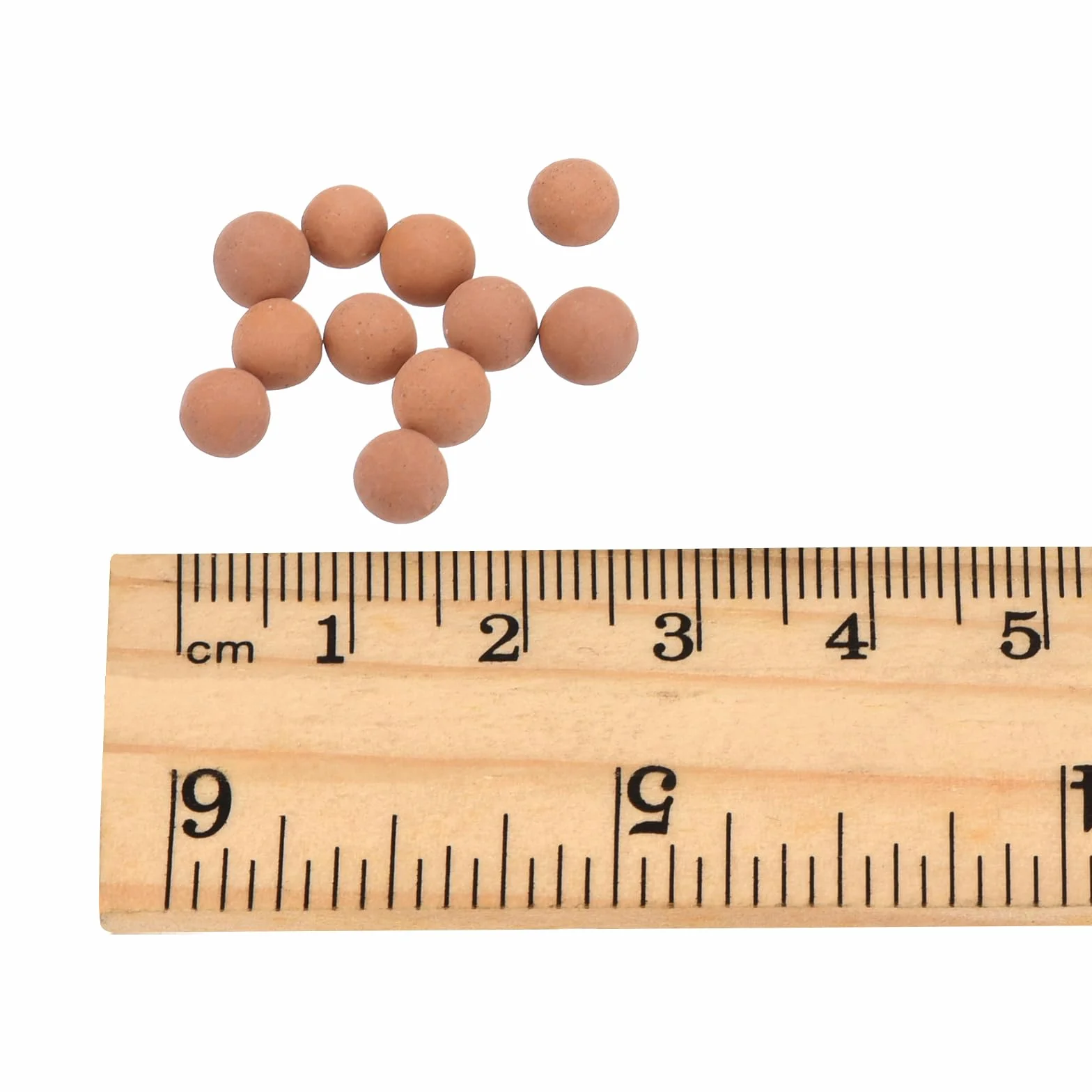 QUARKZMAN Cailloux d'Argile 3-5mm 0,22 Lbs Rouge pour Jardinage, Culture Hydroponique, Bonsaï