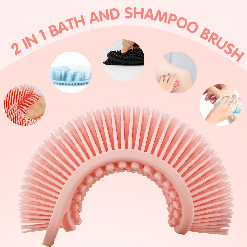 Gentle Silicone Body and Scalp Exfoliator