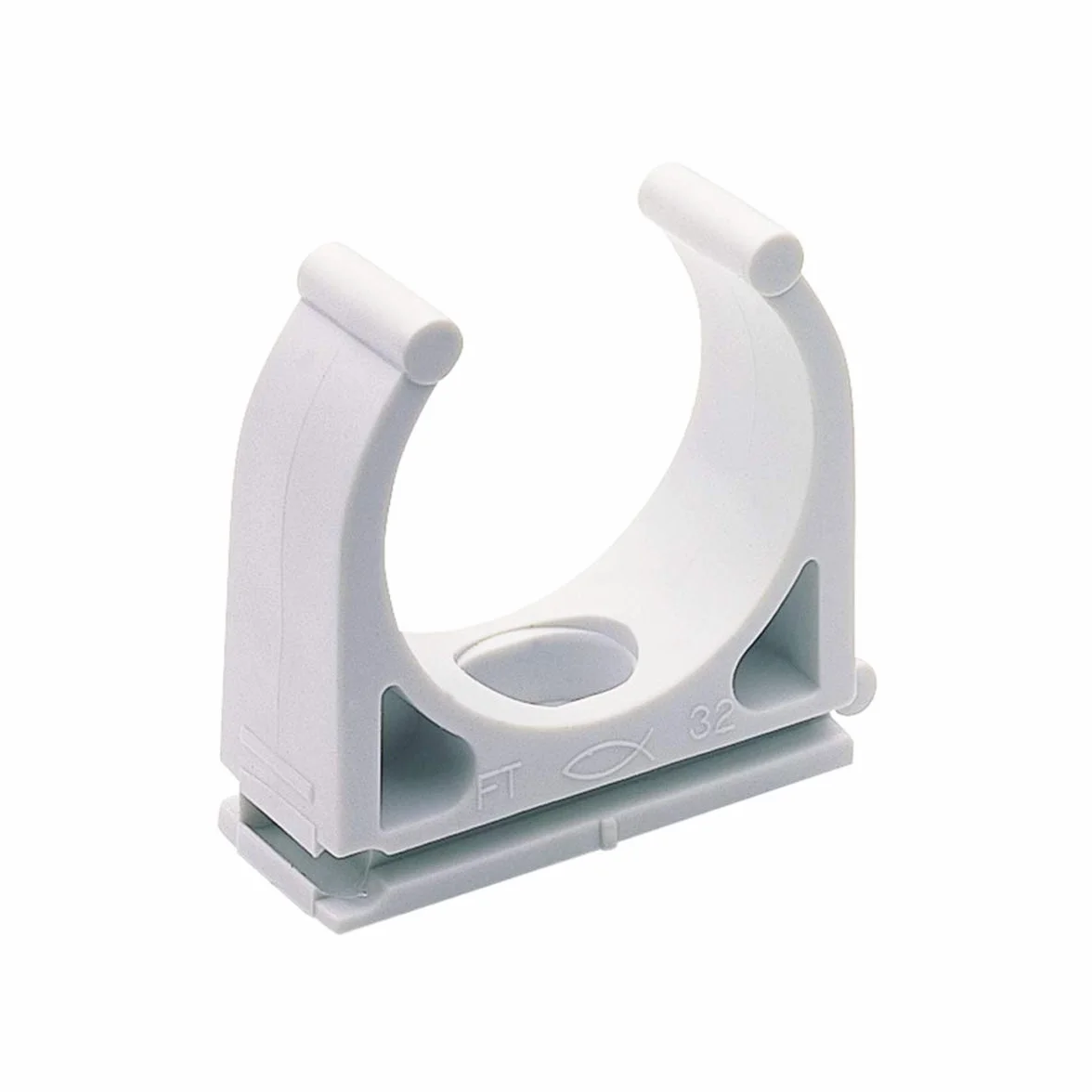 Clip FT 20 PVC serre-câbles 100 unités