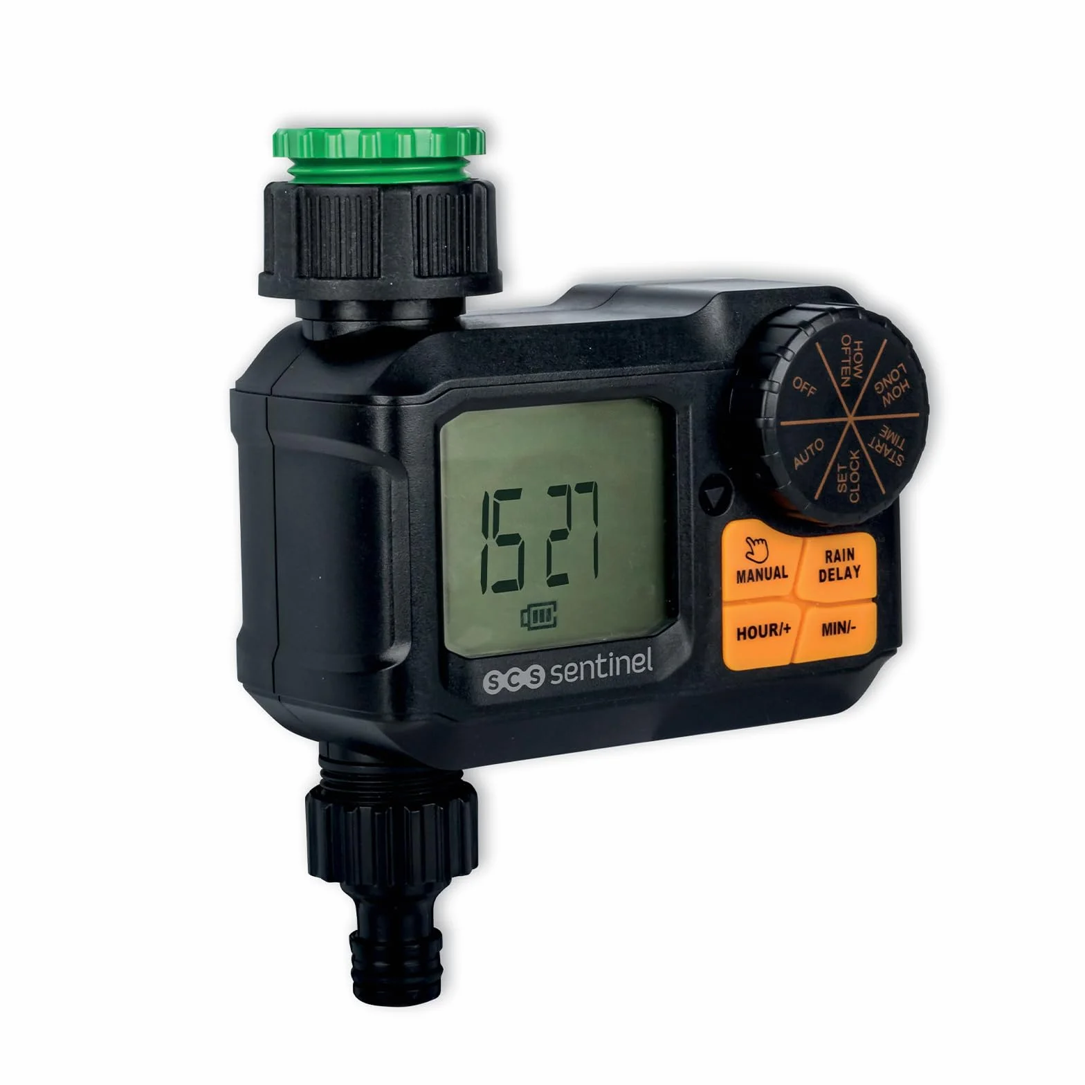 SCS Sentinel Programmateur d'Arrosage Extérieur Compact 122x64.9x118 mm Eau Froide Automatique