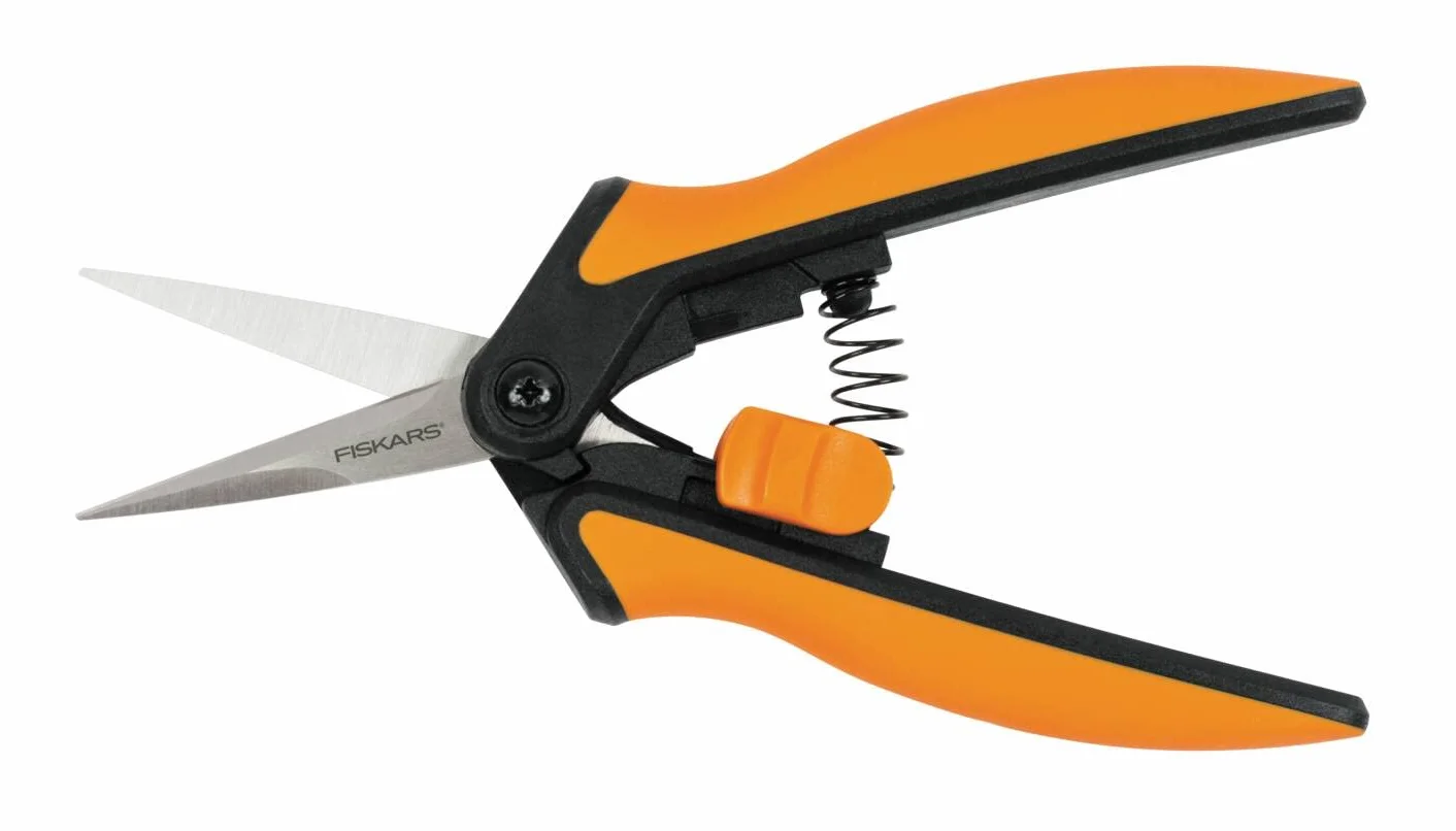 Fiskars Solid Ciseaux à élaguer, Orange/Noir