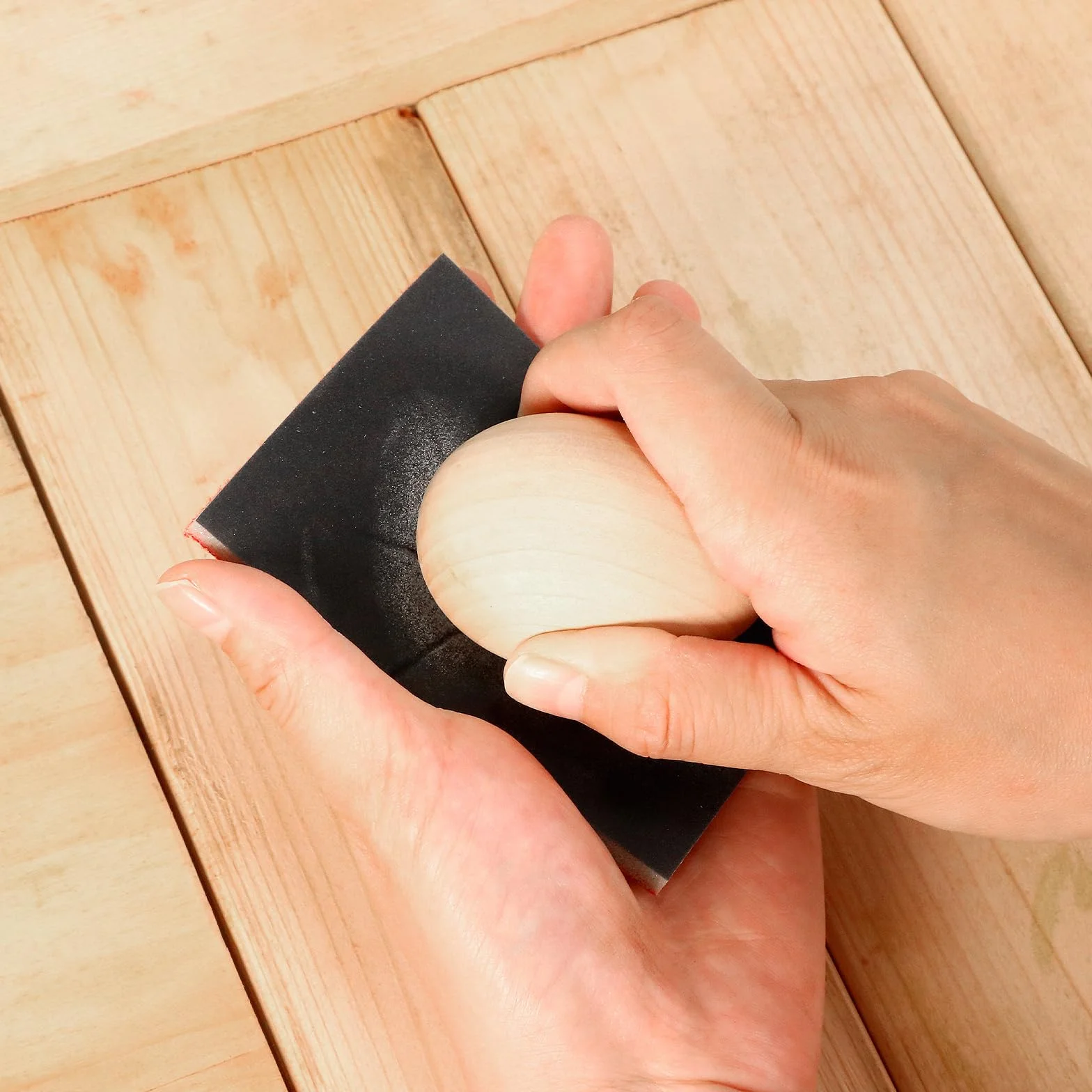 Papier Abrasif Sec et Humide Flexibles 24 Pièces Éponges à Poncer Grains 80-3000