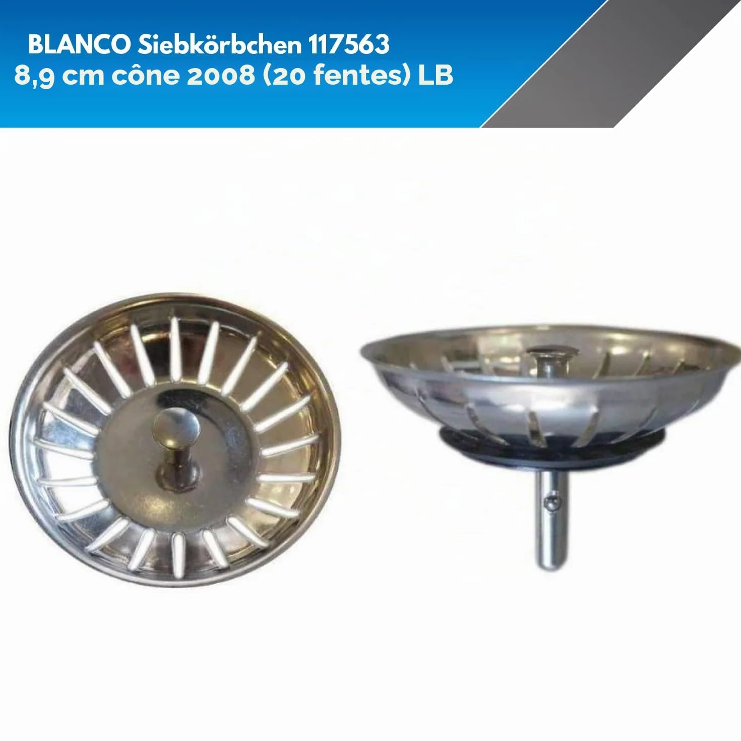 Franke Panier de bonde Blanco 83 mm 20 Trous 117563