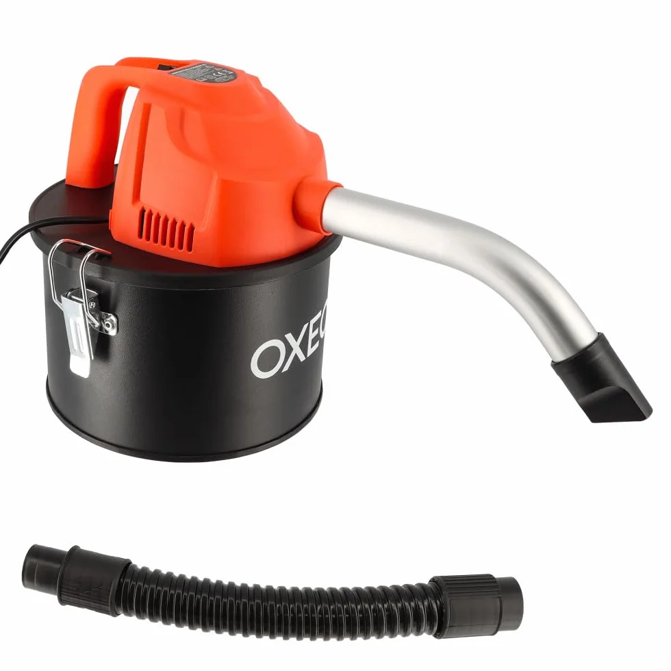 Aspirateur à cendres 800W 4L pour poêle à granulés avec embouts