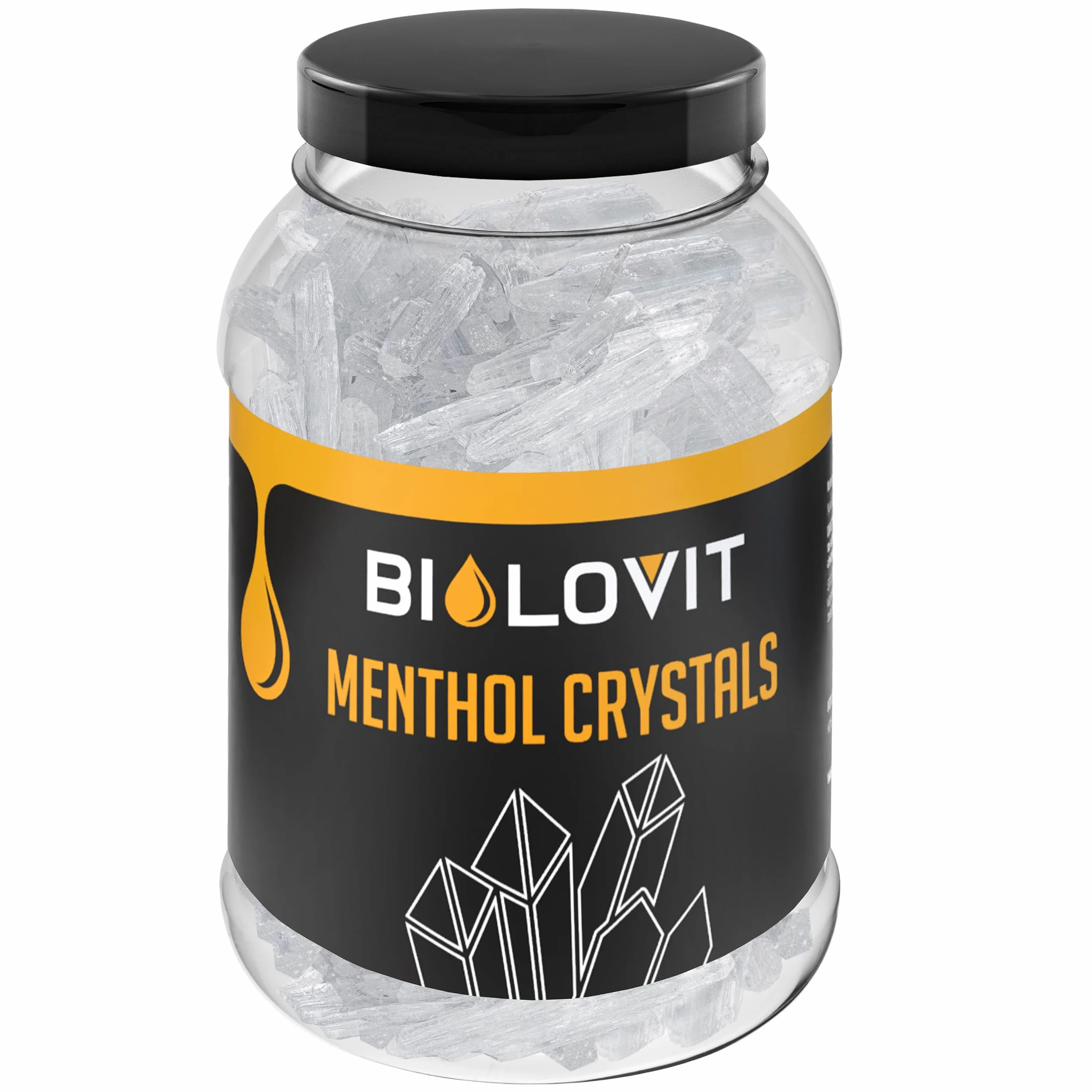 Bilovit Cristaux de menthol 1000 g 100% menthol cristallin pour sauna