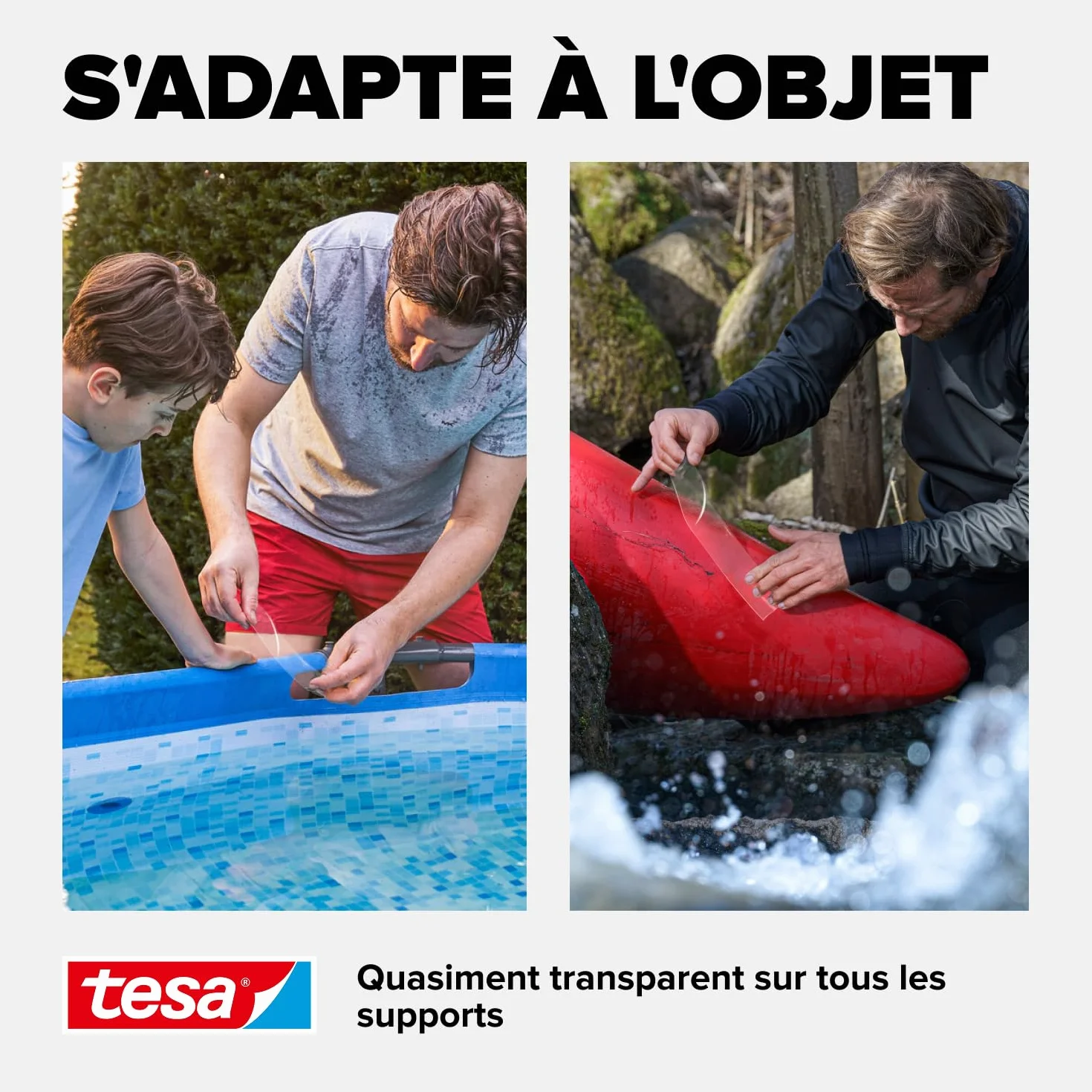 Ruban Adhésif Imperméable tesa Ultra Power Transparent 1,5 m x 50 mm