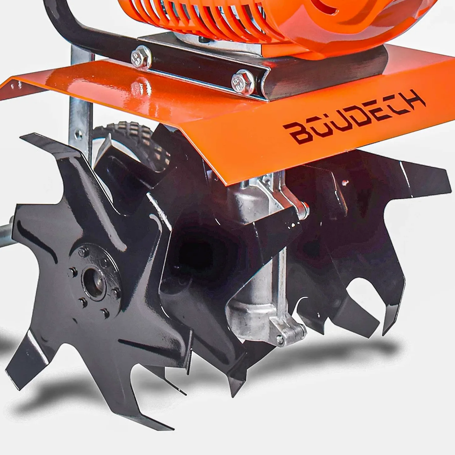 Motobineuse Motoculteur 2 Temps Compact 52Cc et 1,2Hp Largeur de Travail 30cm