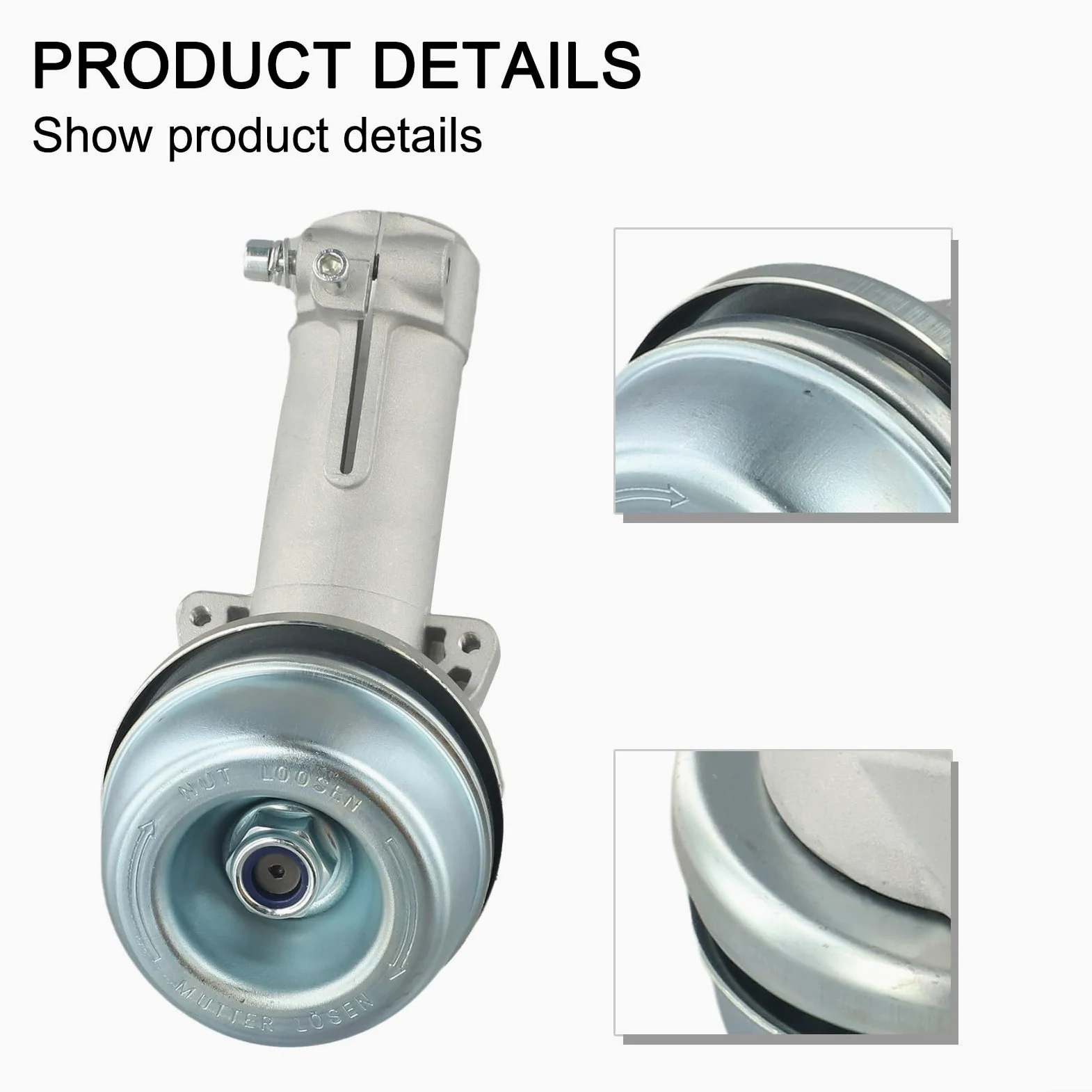 Tête d'engrenage pour tondeuse FS360 C, FS410 C, FS460 C, FS490 C, FS490 C, tête d'engrenage en métal pour tondeuse à gazon FS360 C, FS410 C