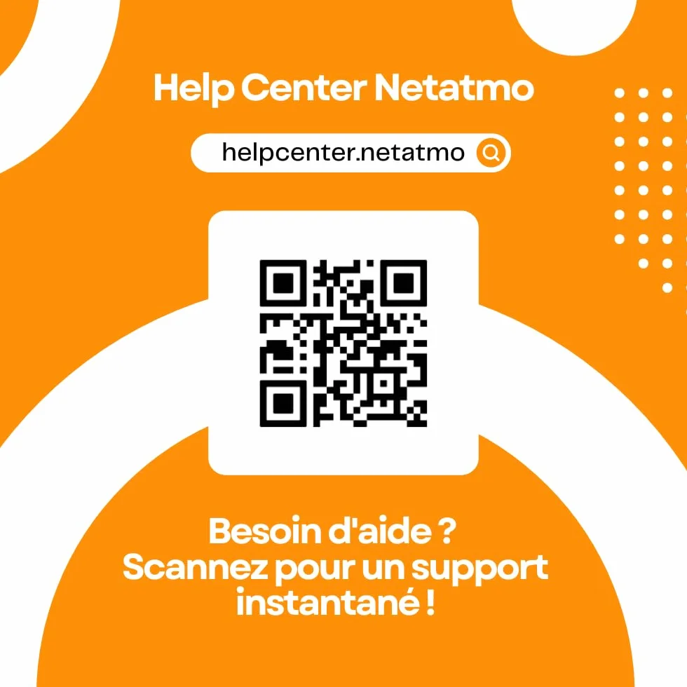 Netatmo Pluviomètre connecté sans-Fil NRG01-WW Noir pour Station Météo