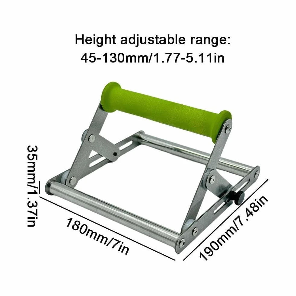 Cadre de support réglable pour machine de découpe en métal, table de sciage pliable