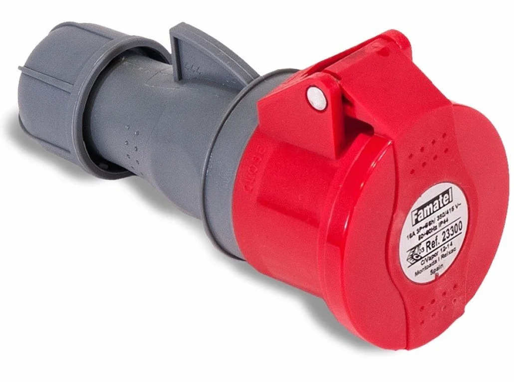 FAMATEL Base Aerea Cetac 16 A 3 pôles + neutre + terre