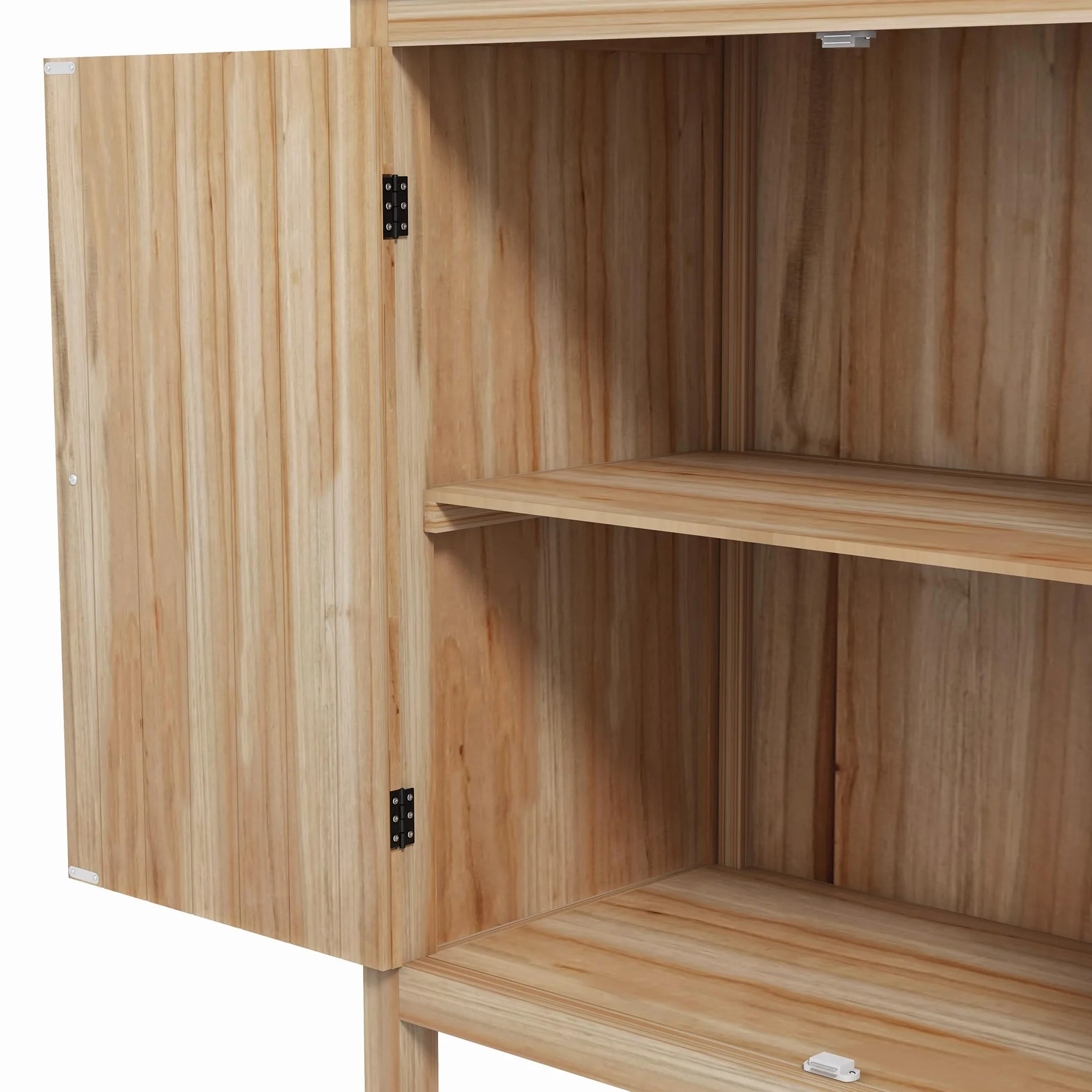 Outsunny Table de rempotage Plateau galvanisé Armoire Rangement Jardin Bois Sapin 2 étagères Patins antidérapants