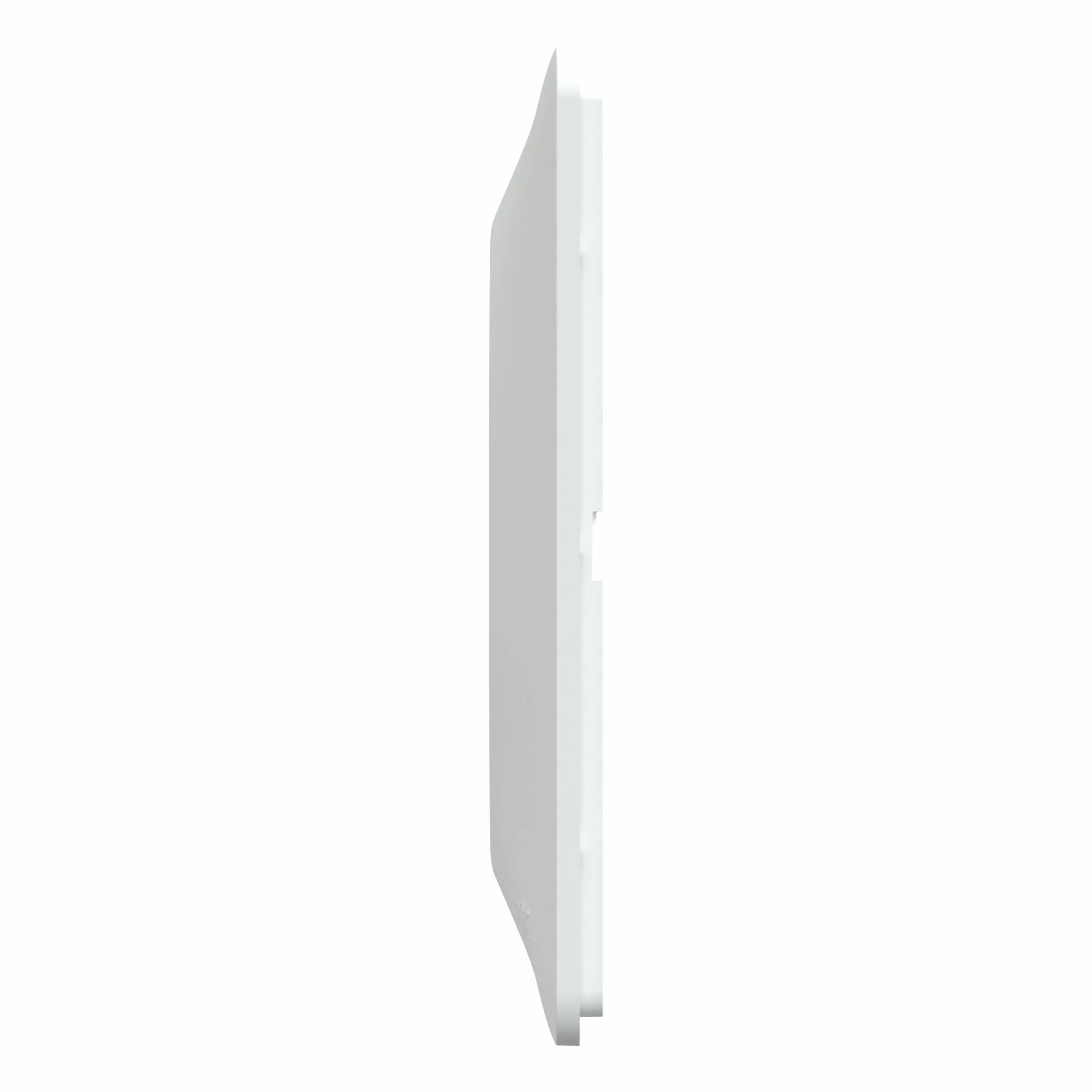 Schneider Electric Ovalis Plaque de finition 2 postes Horizontal entraxe 71 mm Blanc