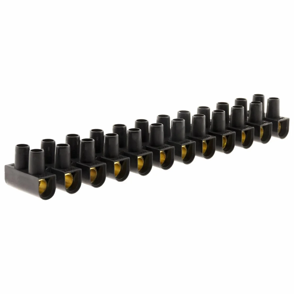 Zenitech Barrette 12 plots 16mm² Noir