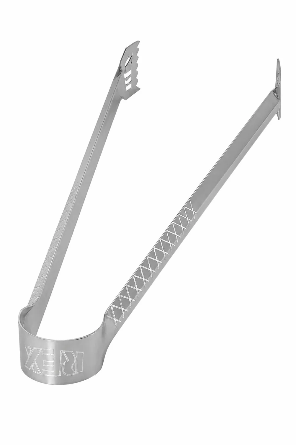 Pince à barbecue professionnelle XXL en acier inoxydable extra longue 58 cm, robuste et durable