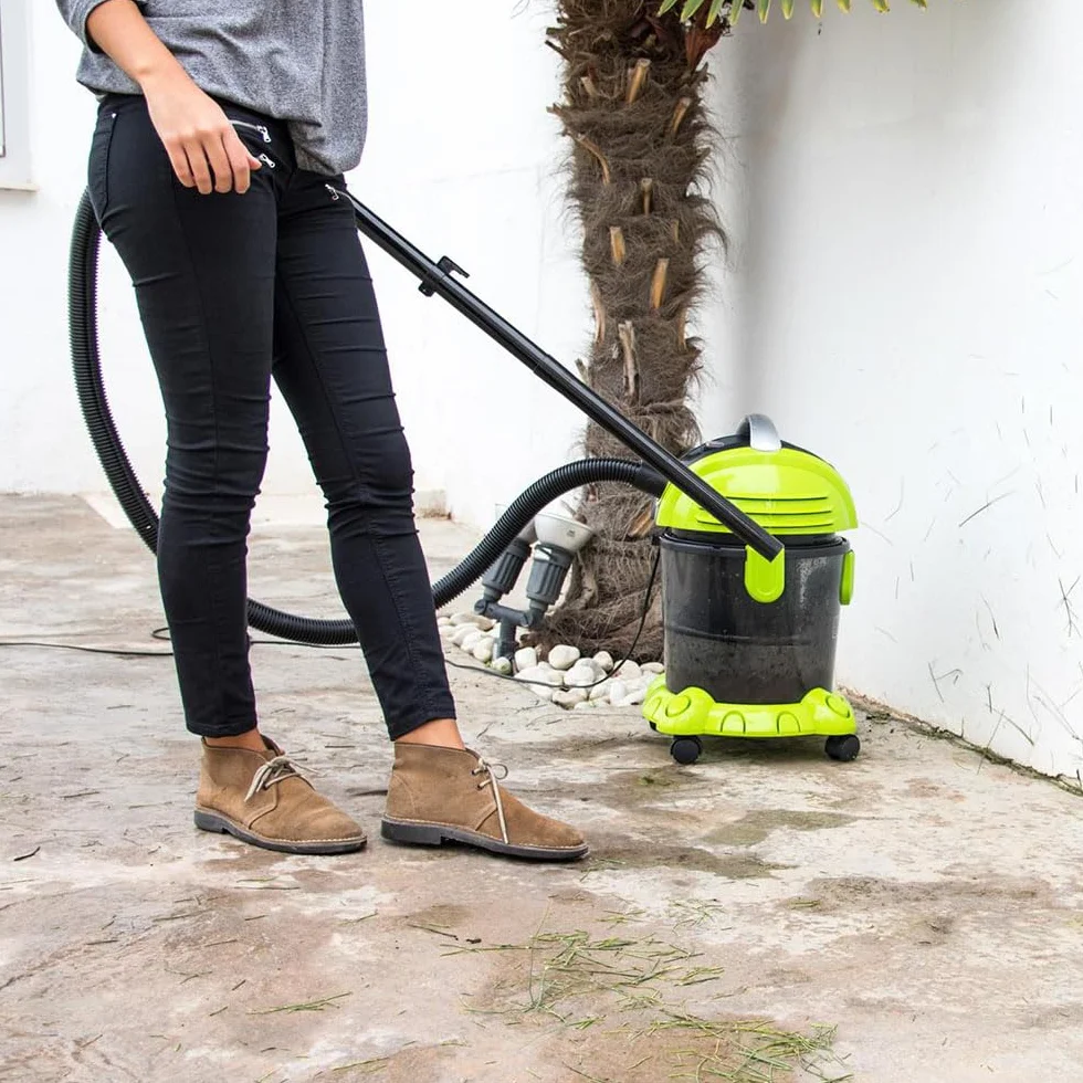 Cecotec Aspirateur sans Sac Wet&Dry 1200W 15L HEPA 7 Mètres 5 Accessoires
