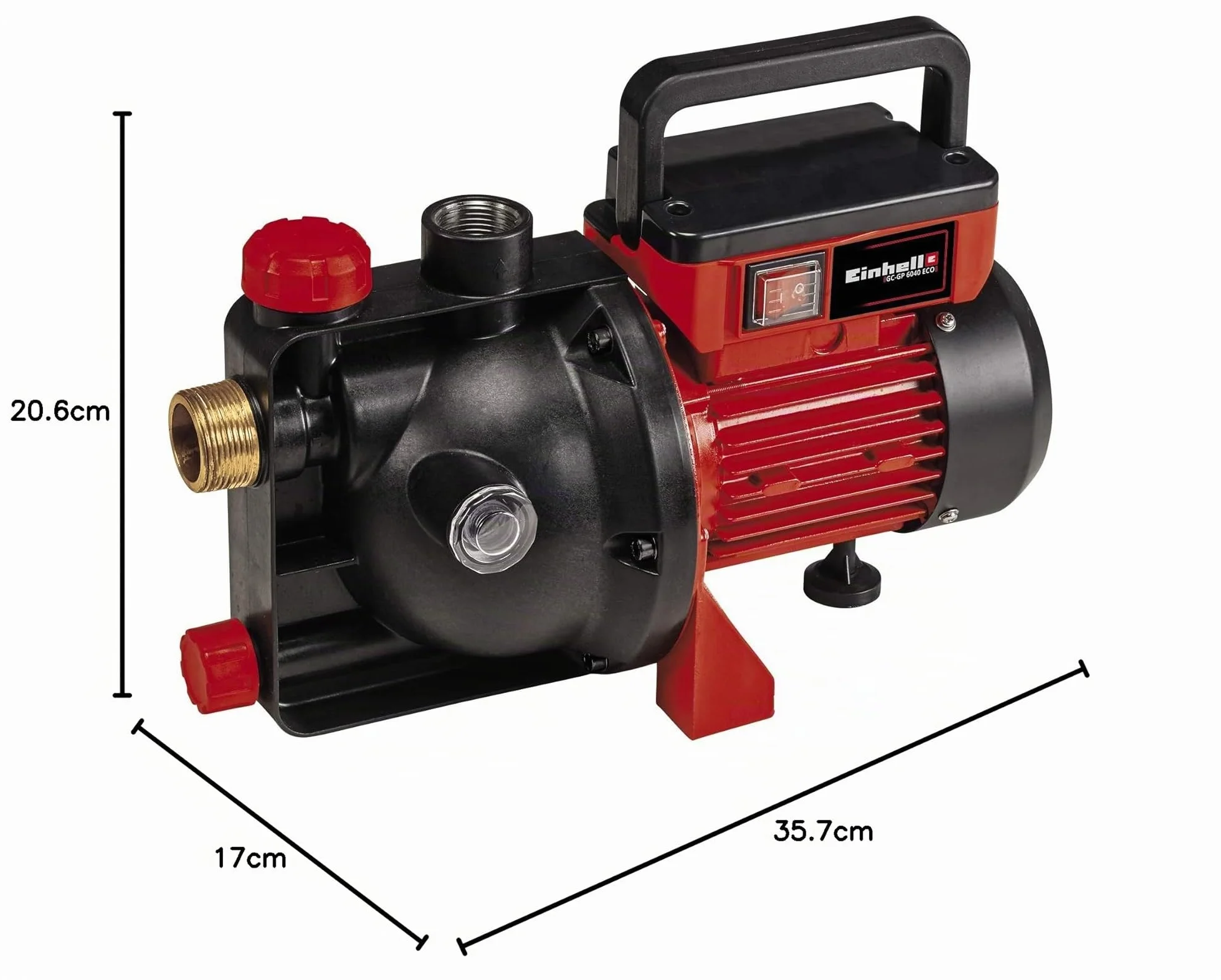 Einhell Pompe d’arrosage GC-GP 6040 600 W 3,6 bars 4000 L/h
