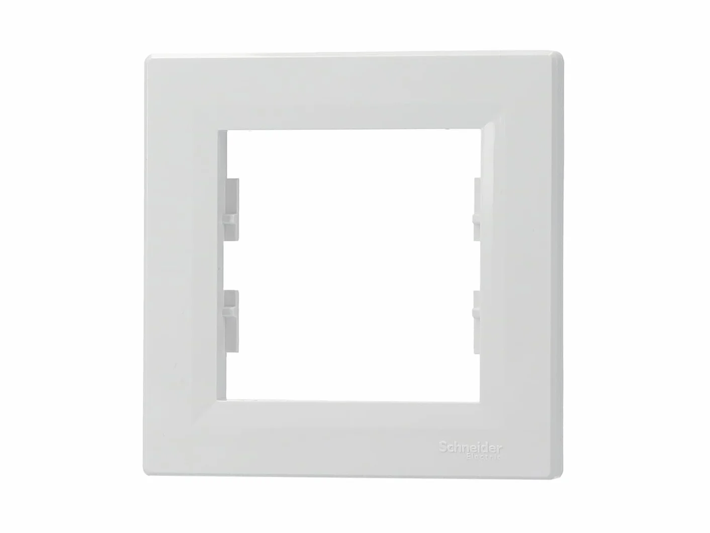 Schneider Electric Asfora Cadre simple prise interrupteur Blanc