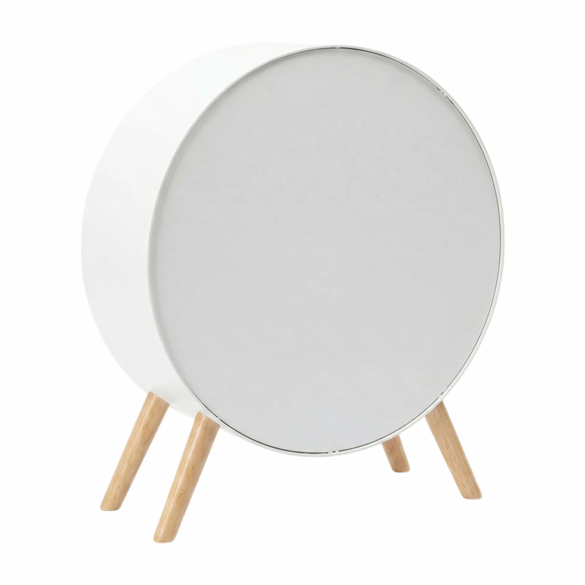 Frankystar Vénus Cheminée de sol 60 x 72 x 30 cm Pieds en bois de pin blanc