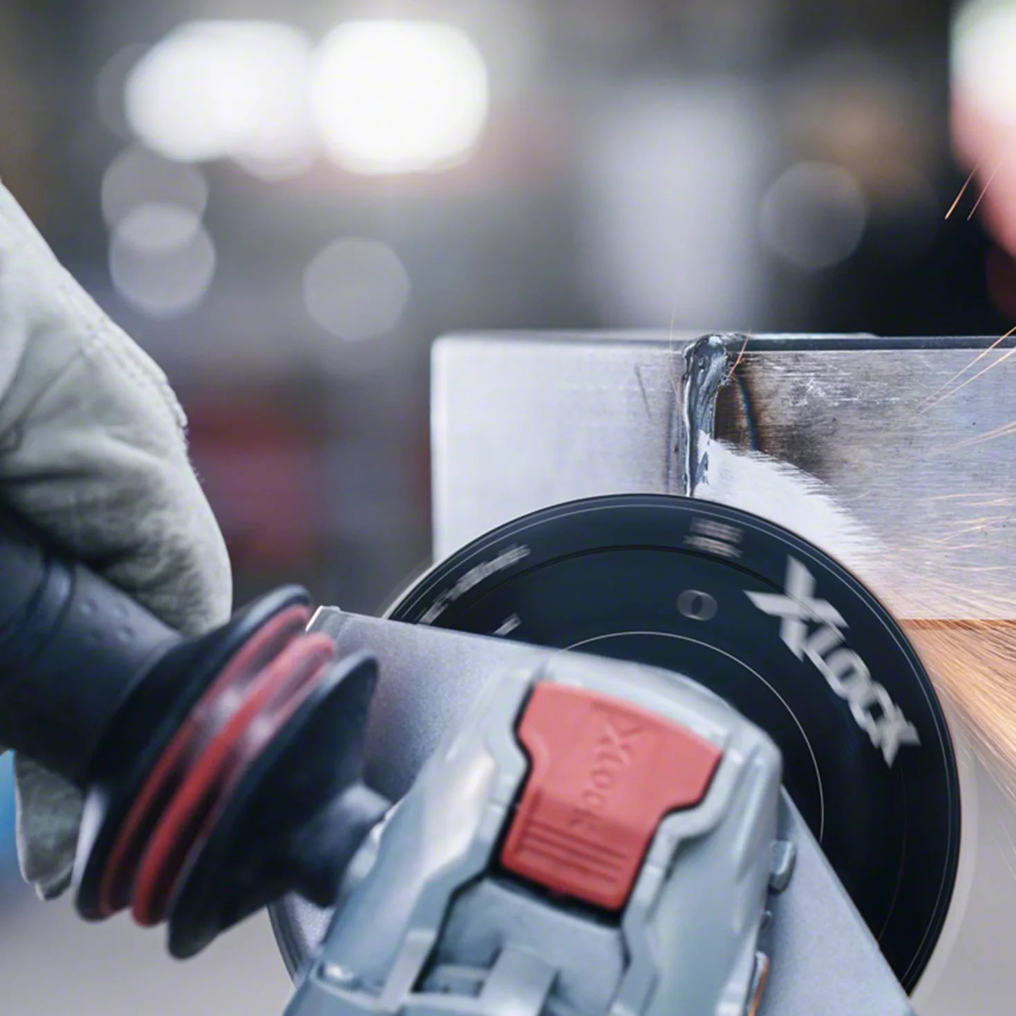 Bosch Plateau de Ponçage X-LOCK Ø 125 mm avec Système Auto-Agrippant
