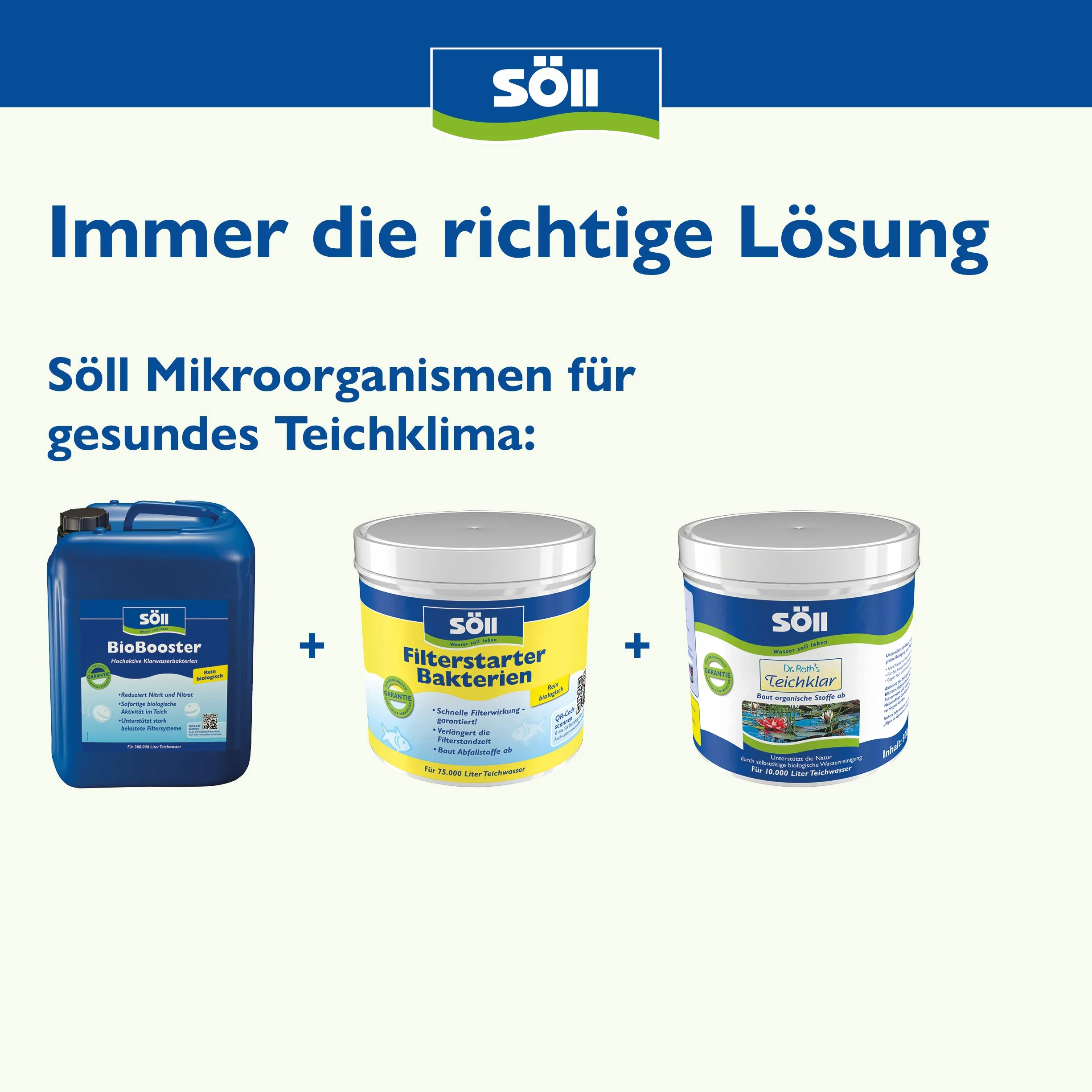 Söll BioBooster Produit anti-bactéries 5 l für 150.000 l