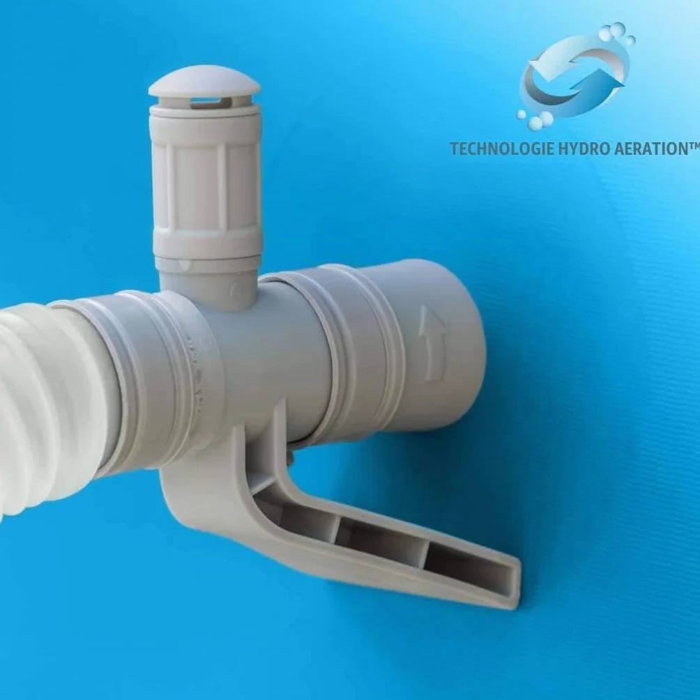 Intex Pompe filtrante à cartouche transparente Krystal - Système de filtration à cartouche de piscine - Gris - 900 L/H