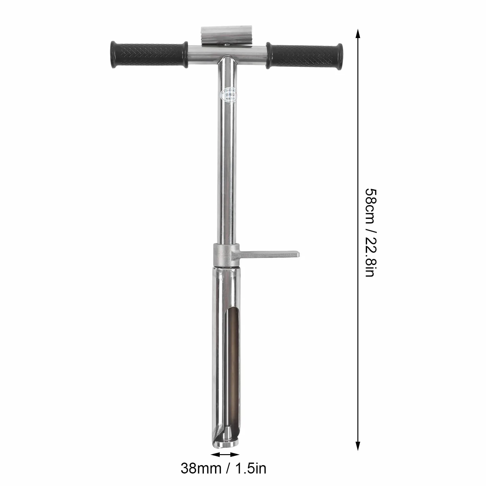 Échantillonneur de Sol Sonde Pédale Tarière de Sol Bulldozer échantillonnage de Sol Tarière de Sol Originale 50Cm Pédale Outil Poignée Extracteur de Sol échantillonneurs de