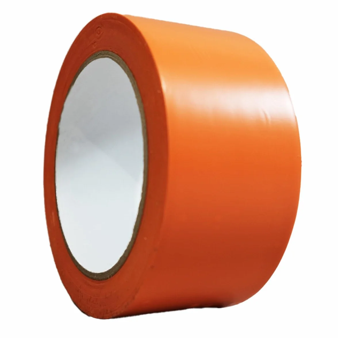 Tecplast Lot de 6 Rubans adhésifs PVC orange 50 mm x 33 m - Rouleau adhésif de chantier