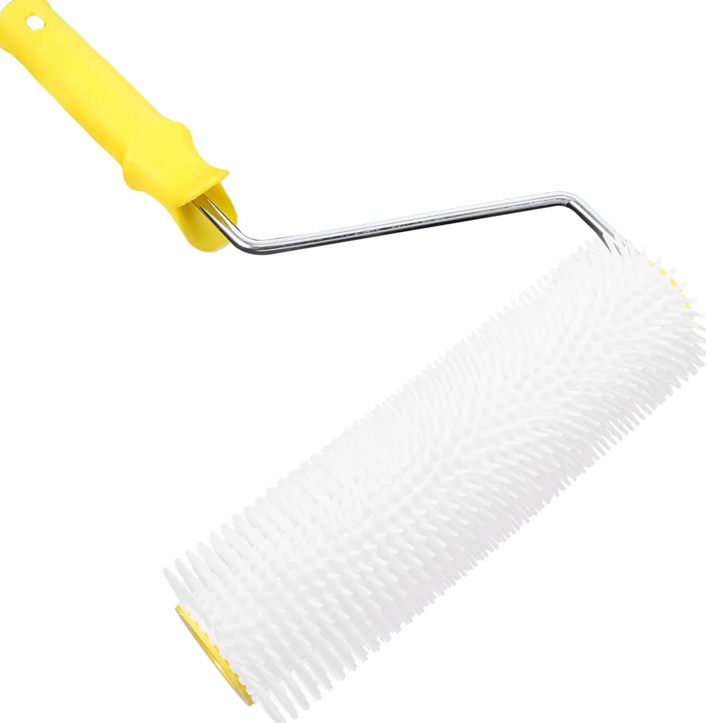 Rouleau à pointes 15 cm pour sols autonivelants, époxy, latex, dissolvant de bulles