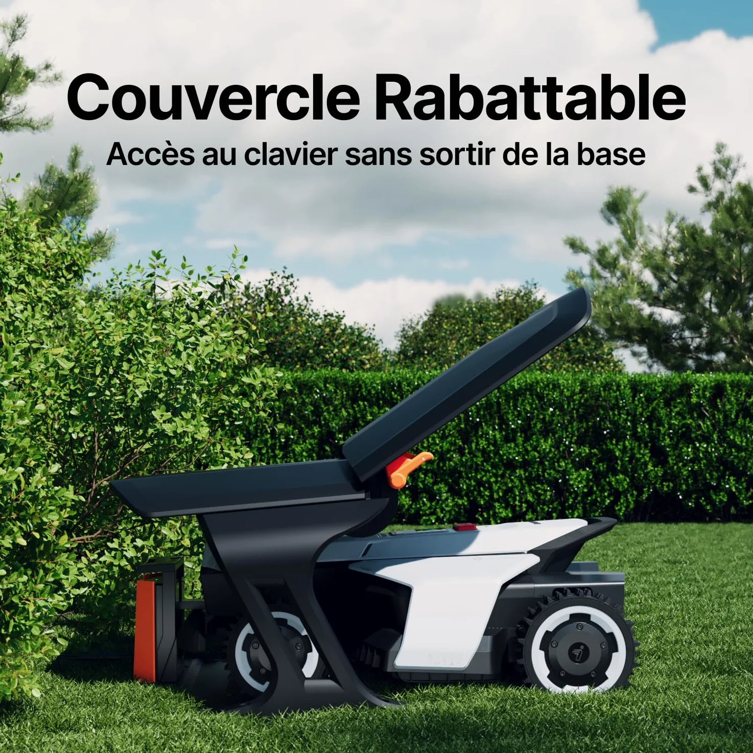 Segway Navimow Garage X, Garage Pliable pour Tondeuse Robot, Sans Blocage de Signal, Protection contre le Soleil et la Pluie, Compatible avec Navimow X4 Series, Terranox