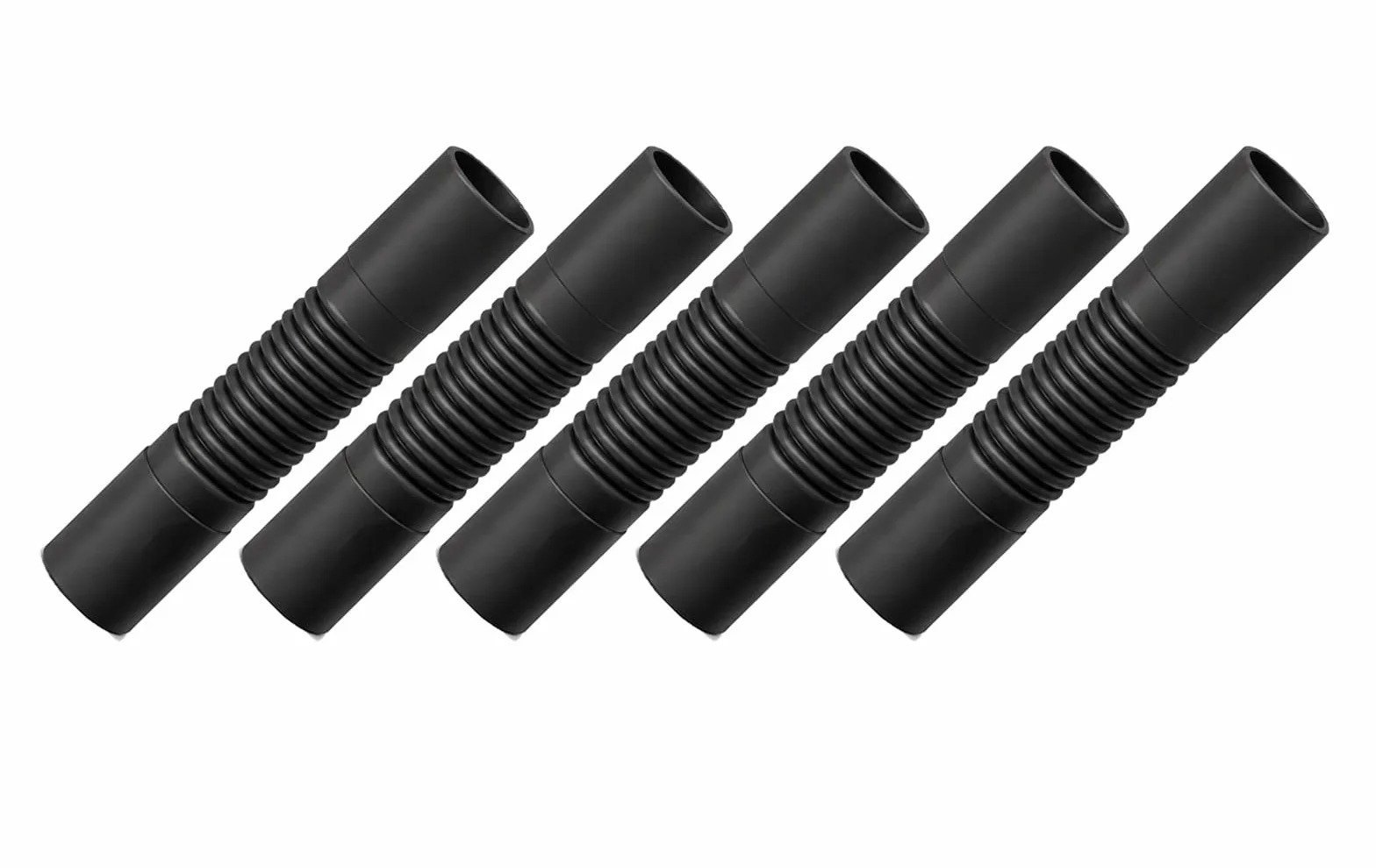 Bee Blinds Tube d'installation électrique en PVC 20 mm noir 20 m avec 10 raccords flexibles