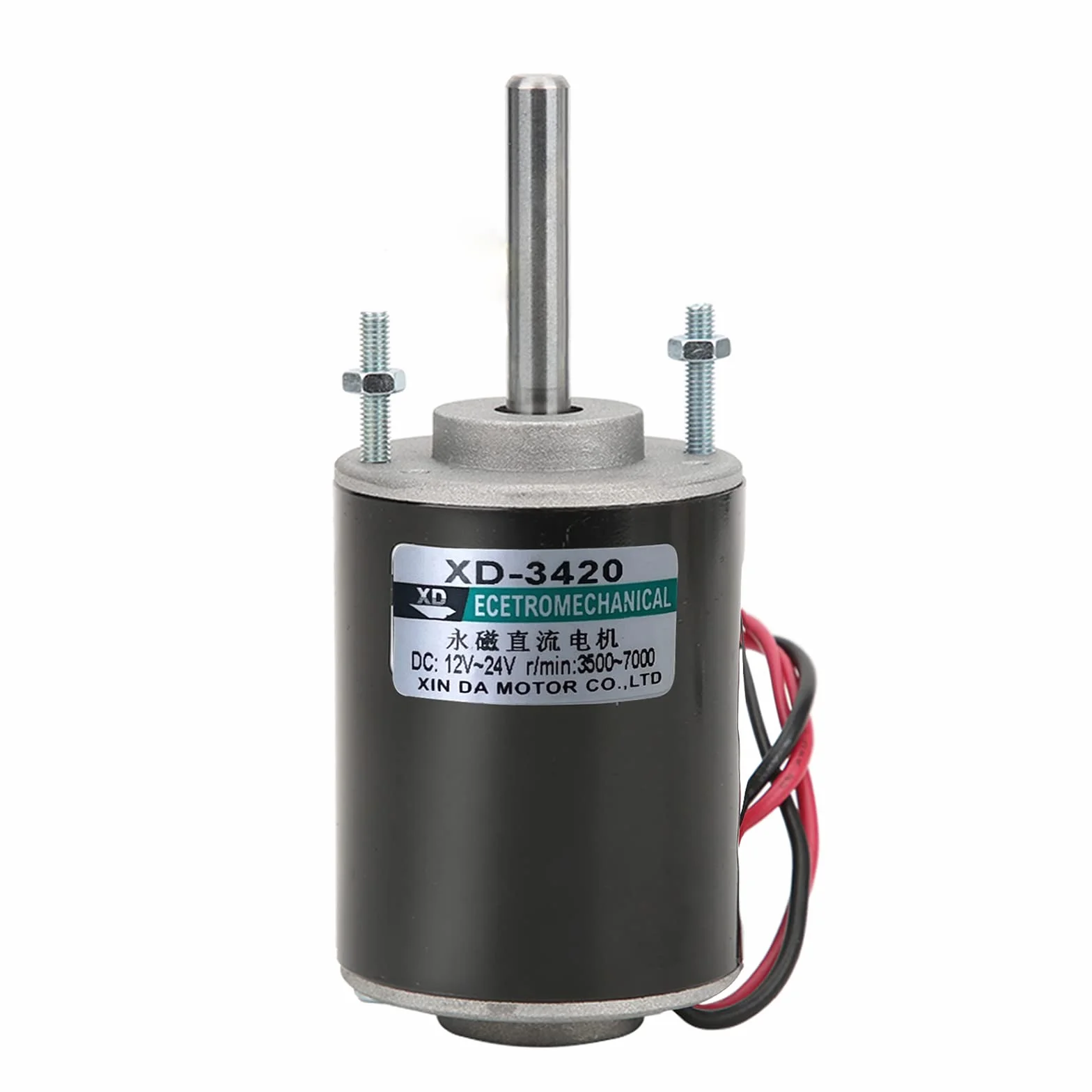 Mini 12V/24V Dauermagnet Motor DC Reversibel Hohe Geschwindigkeit Geräuscharmer Permanentmagnet Motor DIY Generator