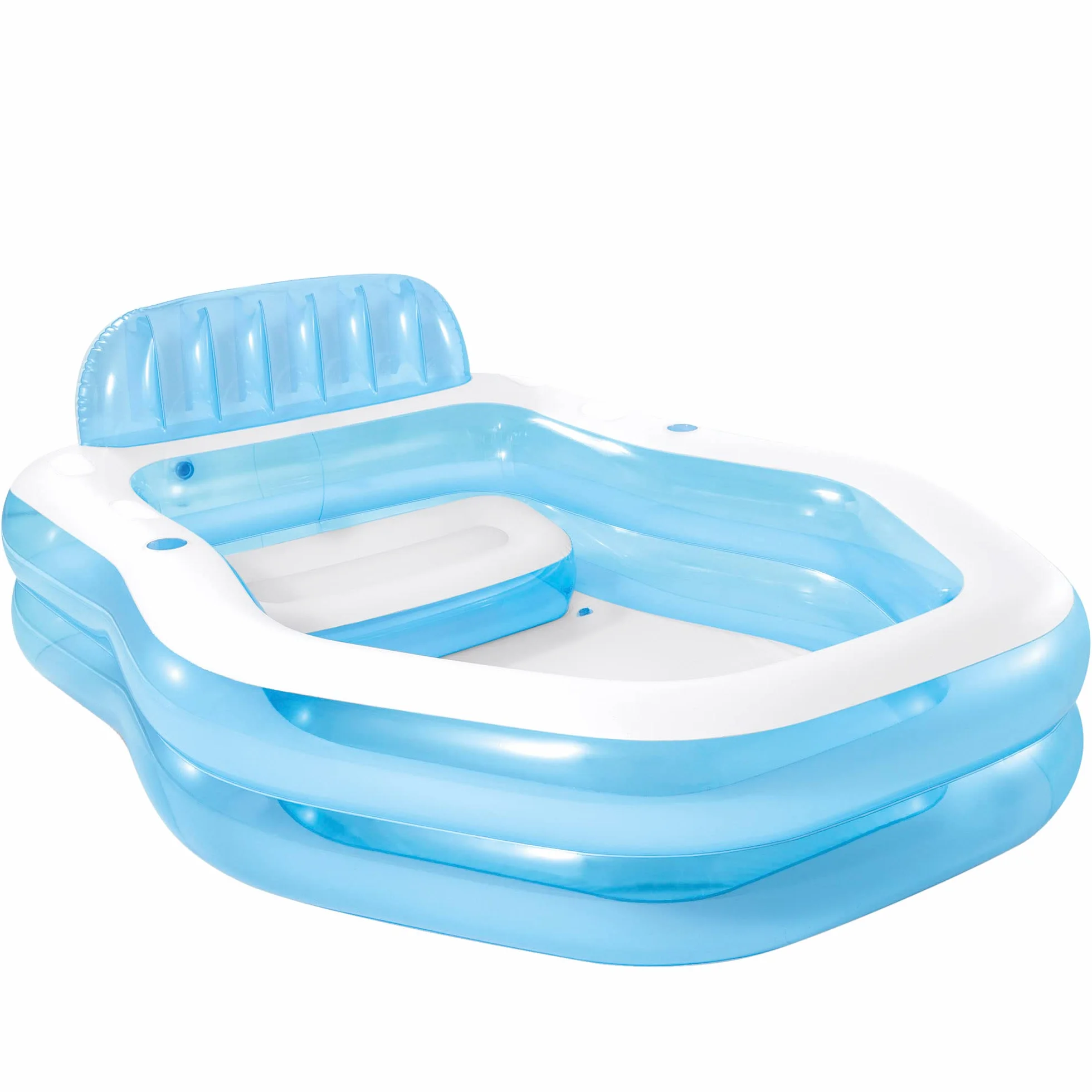 Intex Swim Center 57186NP Parasol Gonflable pour Piscine 229 x 191 x 135 cm