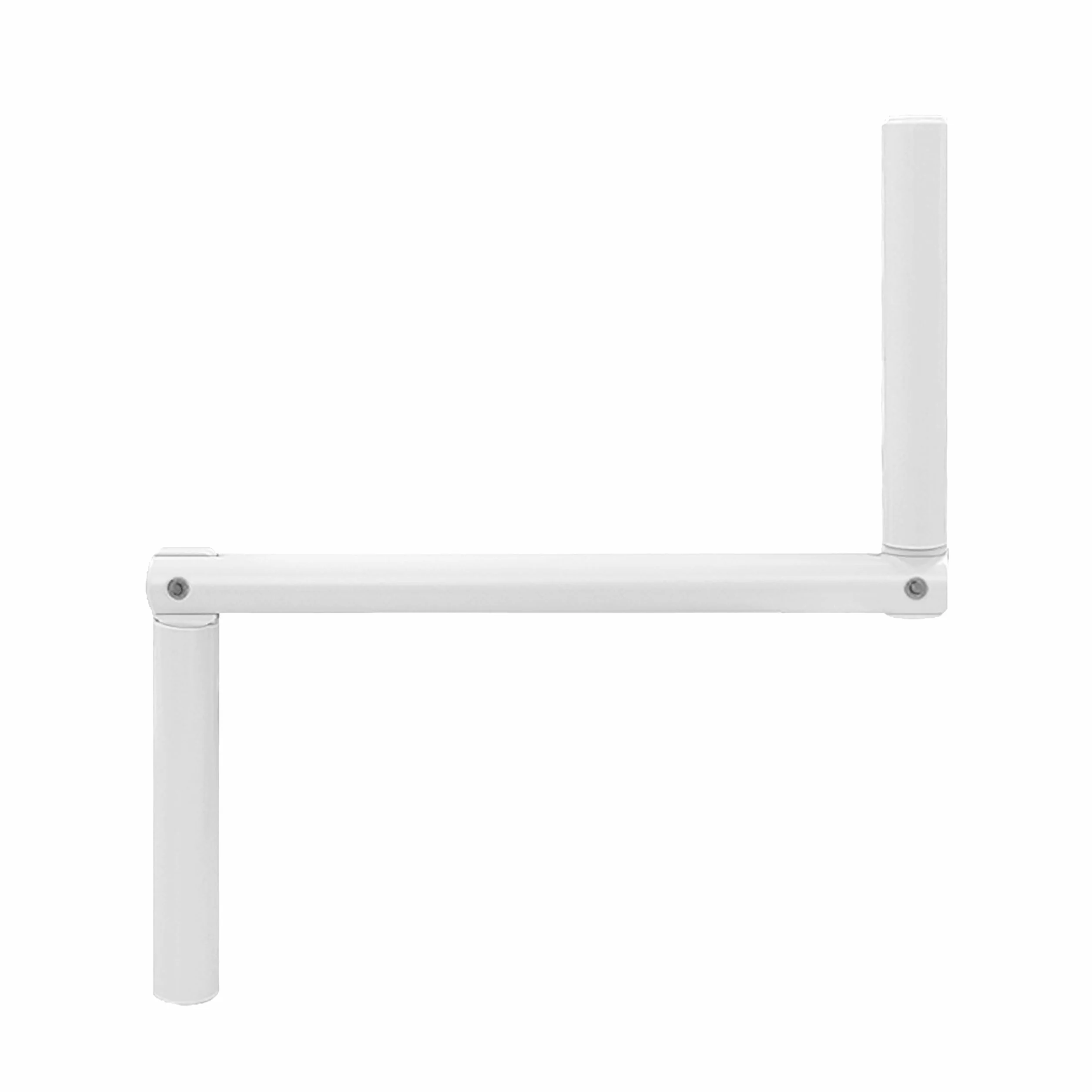 Poignée de manivelle blanche pour volet roulant 410 mm acier zingué aluminium inox
