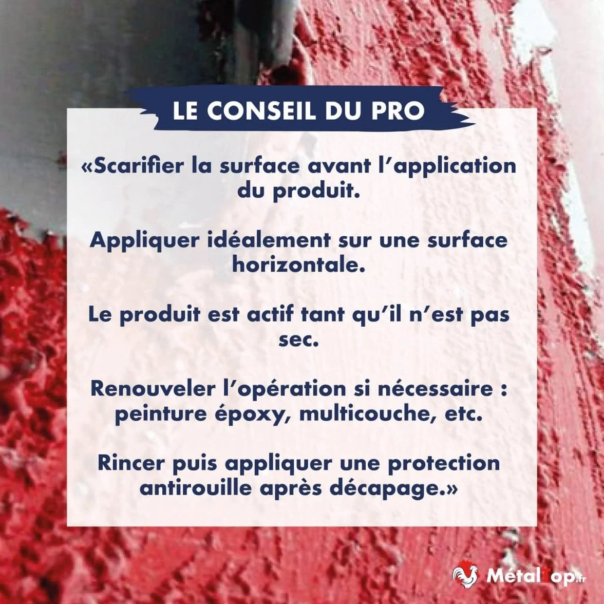 Decapant Radiateur 1 L Metaltop Spécial peintures anciennes vernis revêtements thermorésistants