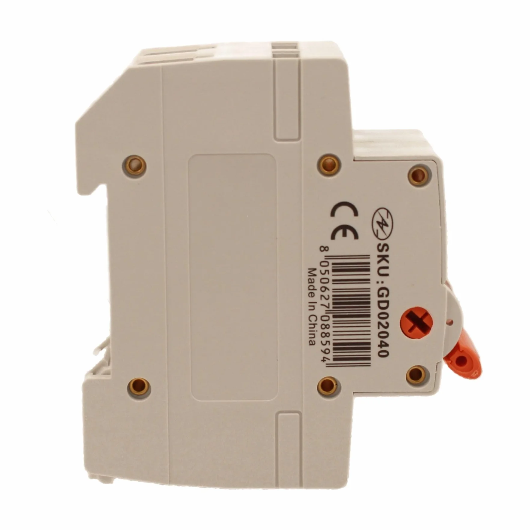 Disjoncteur modulaire 40A 2P bipolaire 2 modules DIN 220V AC IP20 IEC60947-3