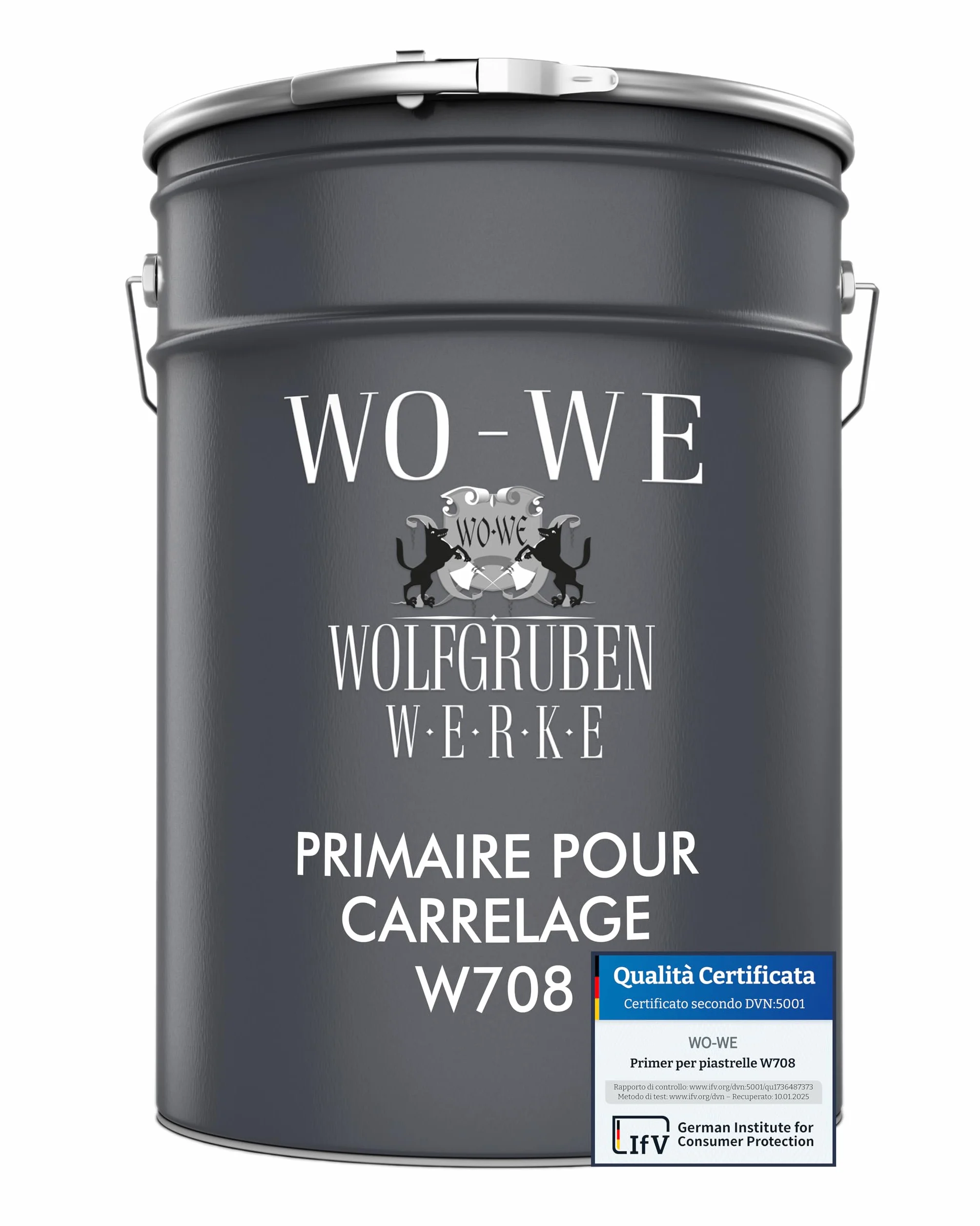WO-WE Primaire carrelage sol extérieur intérieur haut accrochage W708-2,5KG
