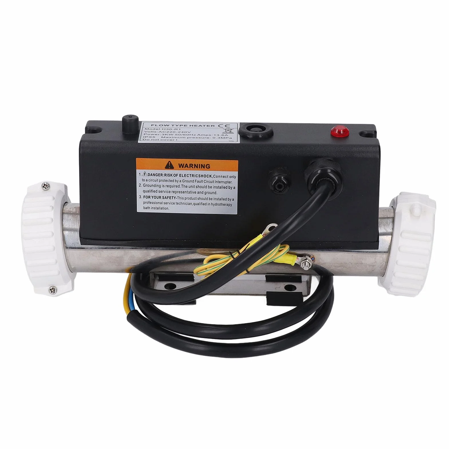 Chauffage de Piscine Thermostat de Chauffage électrique Thermostat avec ContrôLe de la Température Auto-Chauffage pour Baignoire Spa Piscine Câblée 3KW l'arrêt. Le Bain à Remous du de la à