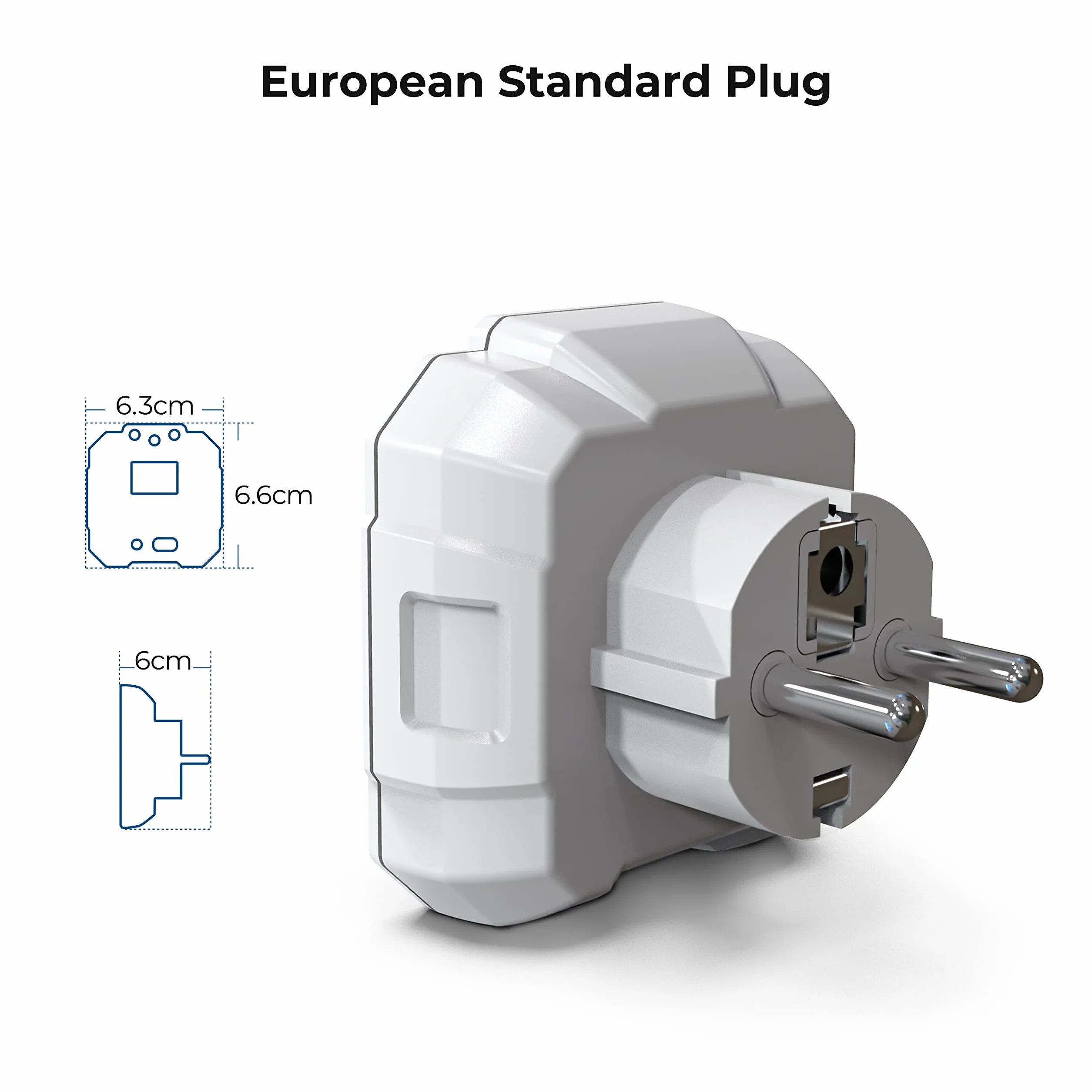 KAIWEETS Testeur de Prise, Testeur de Circuit Electrique, 48-250V CAT II 300V